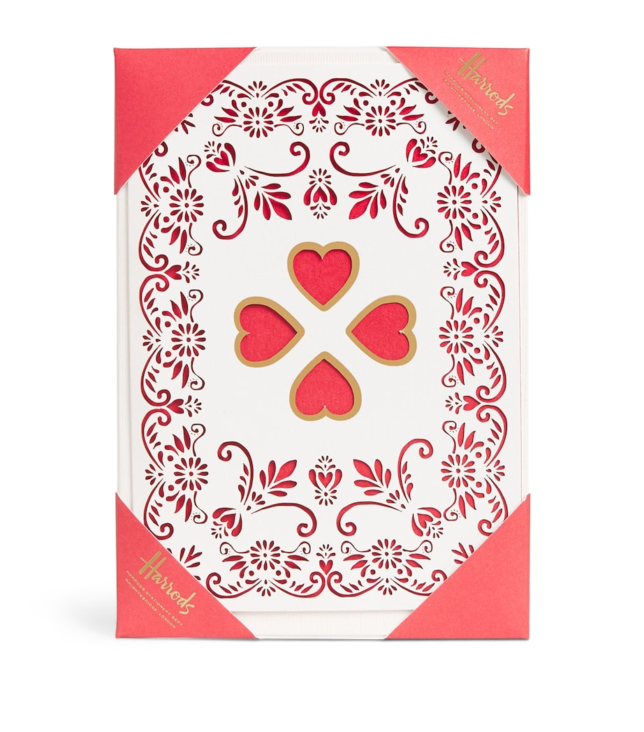 Harrods Heart Cut-Out Card Image 1