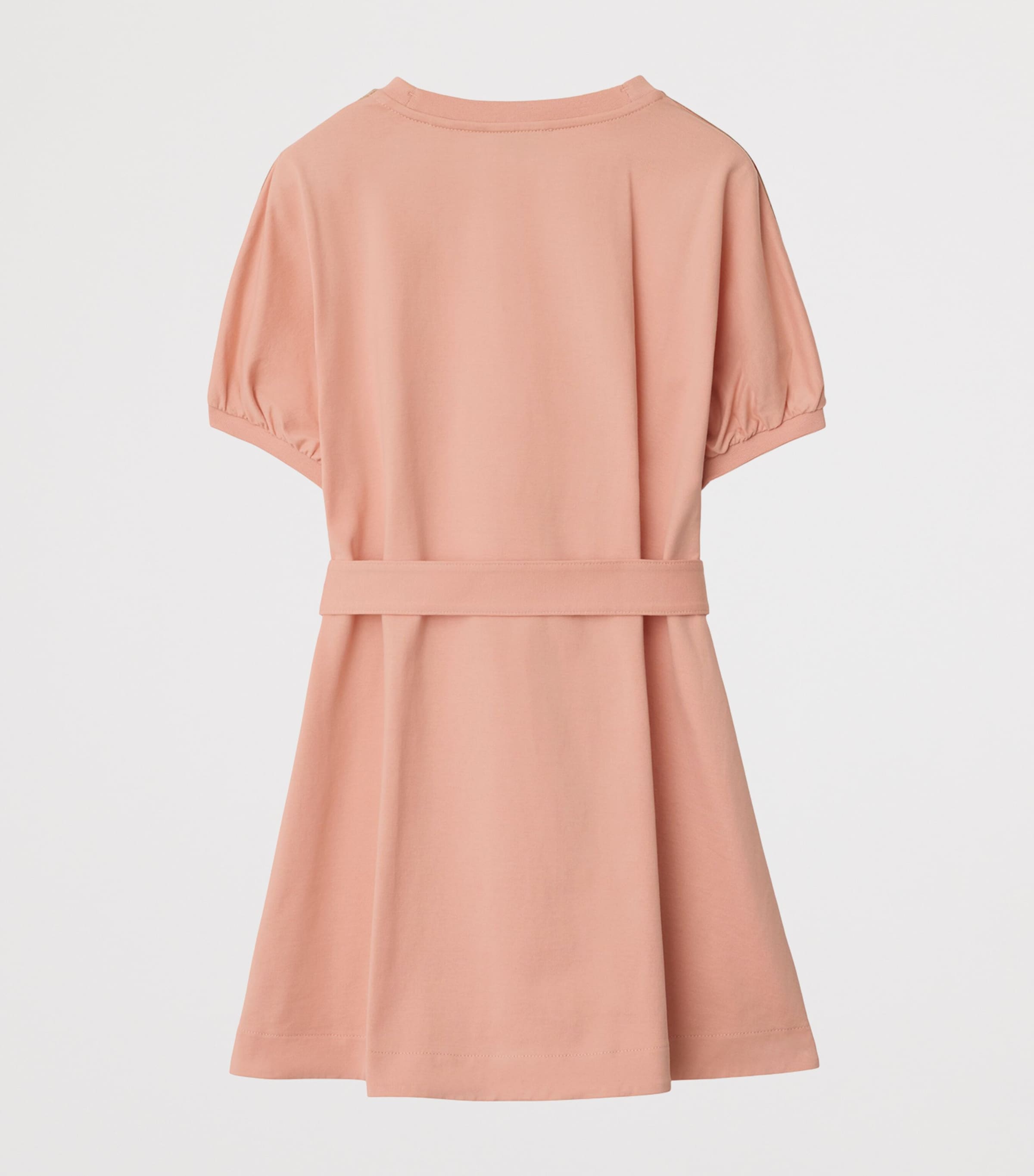 Check-Trim EKD Dress (3-12 Years) SLIPPER PINK Image 2