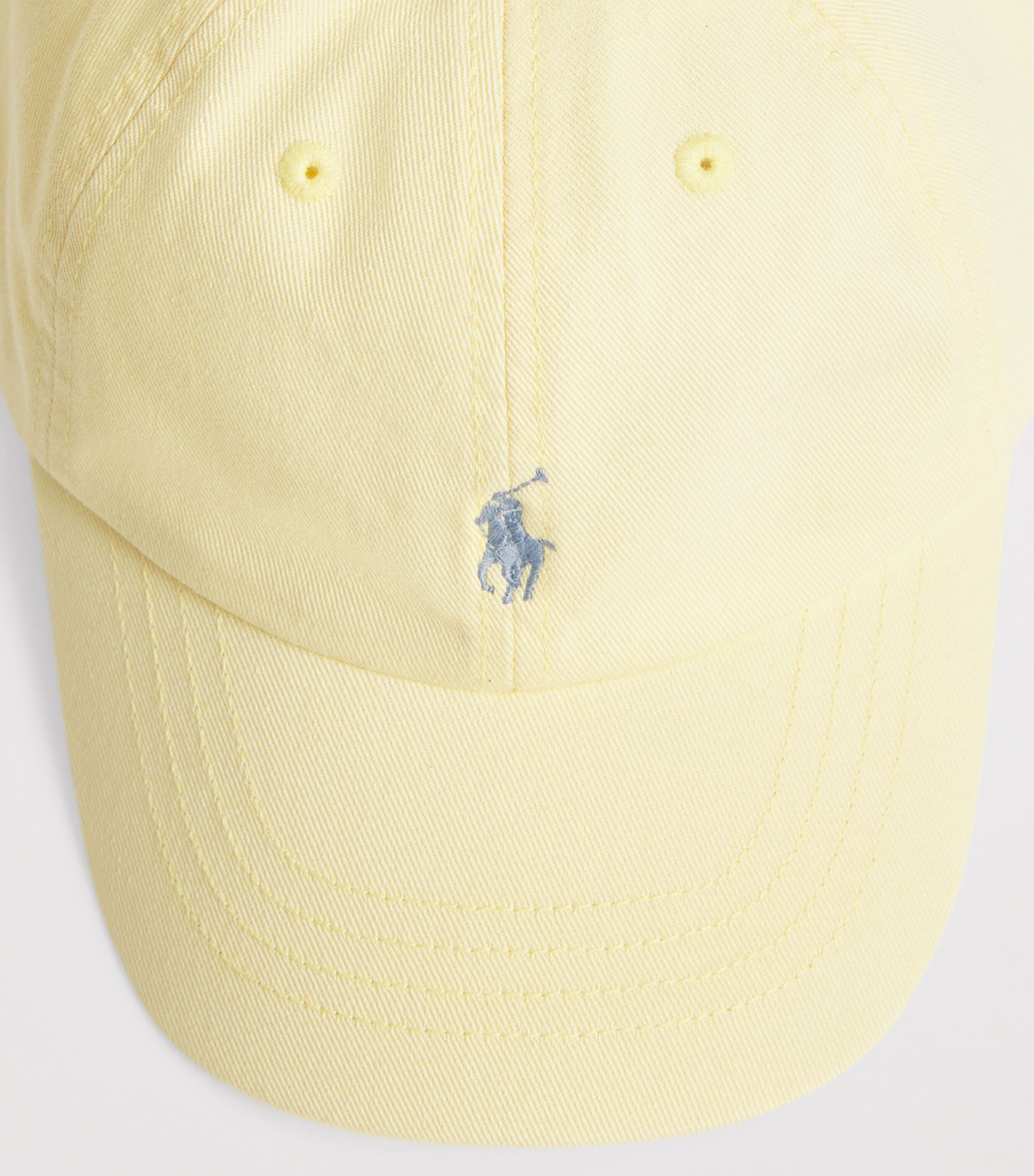 Ralph Lauren Kids Cotton Polo Pony Baseball Cap Tbrd Yellw Image 4