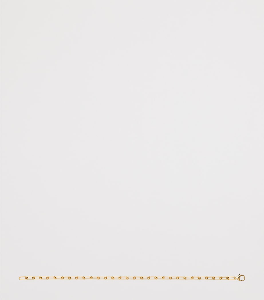 Yellow Gold Santos de Cartier Chain Bracelet YELLOW GOLD Image 4