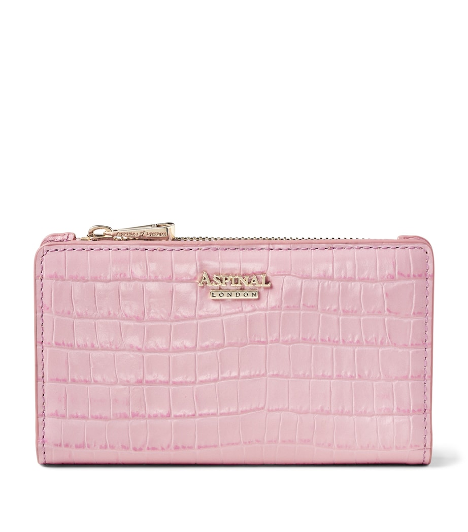 Patent Leather Mayfair Wallet LILAC Image 1