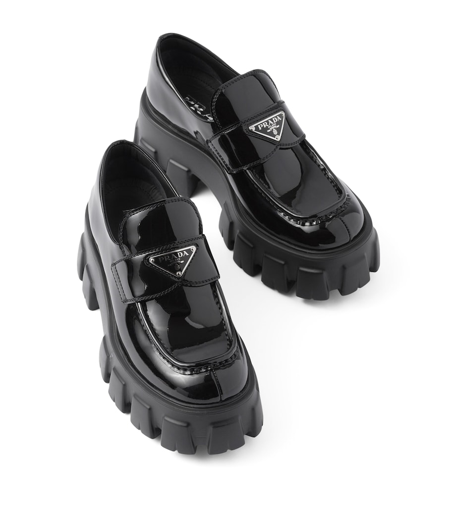 Leather Triangle Loafers 55 F0002 Image 6
