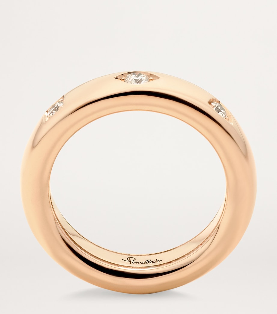 Rose Gold and Diamond Iconica Ring DB000 Image 2