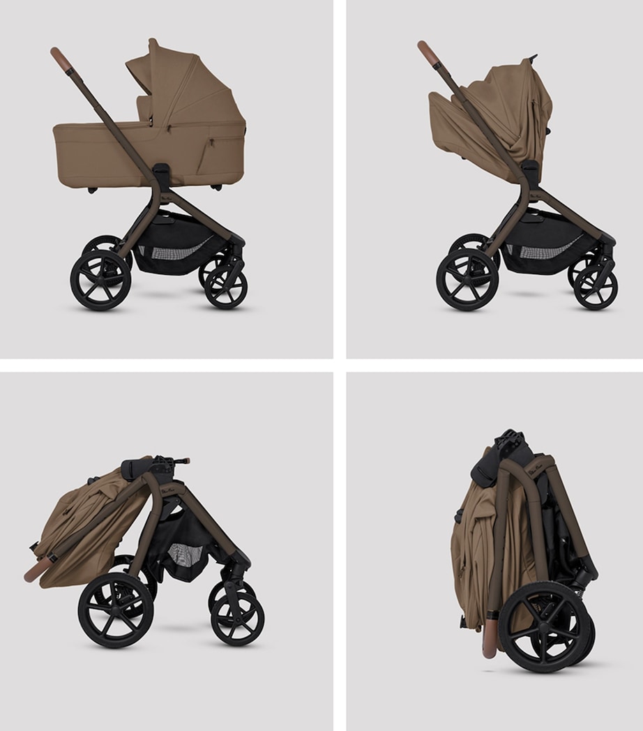 Silver Cross Breez Stroller Carrycot Bundle Maple Image 3