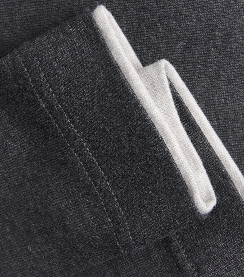 Eleventy Mens Cotton T-Shirt Grigio Fumo E Grigio Image 6