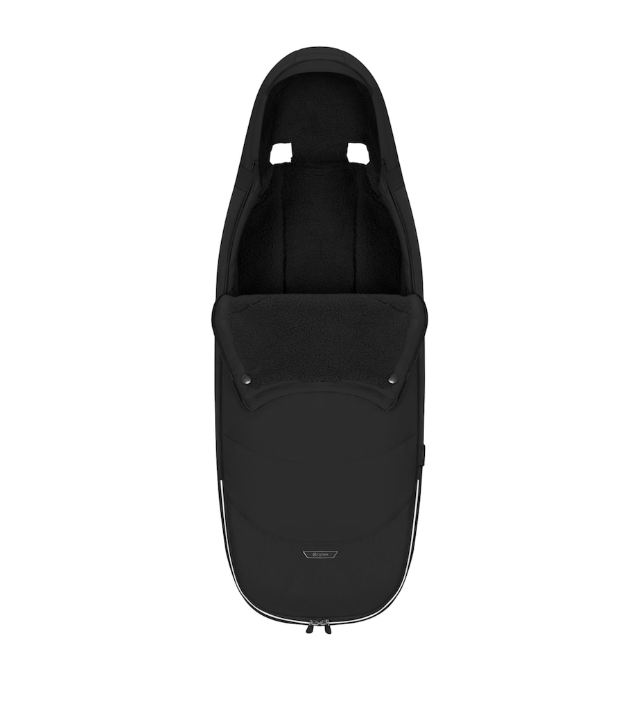 Cybex Water-Resistant Platinum Footmuff Sepia Black Image 2