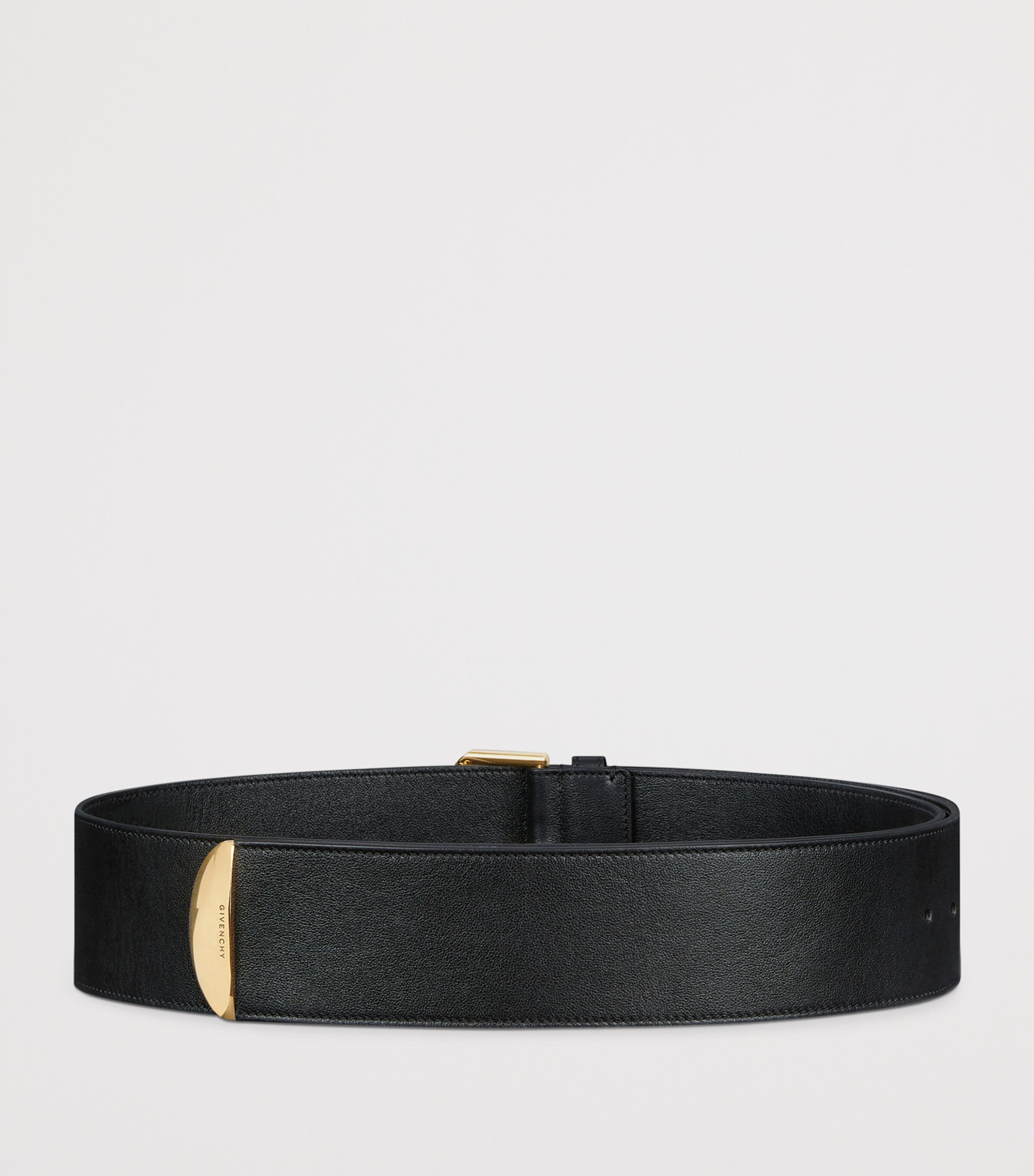 Leather Voyou Belt BLACK Image 2