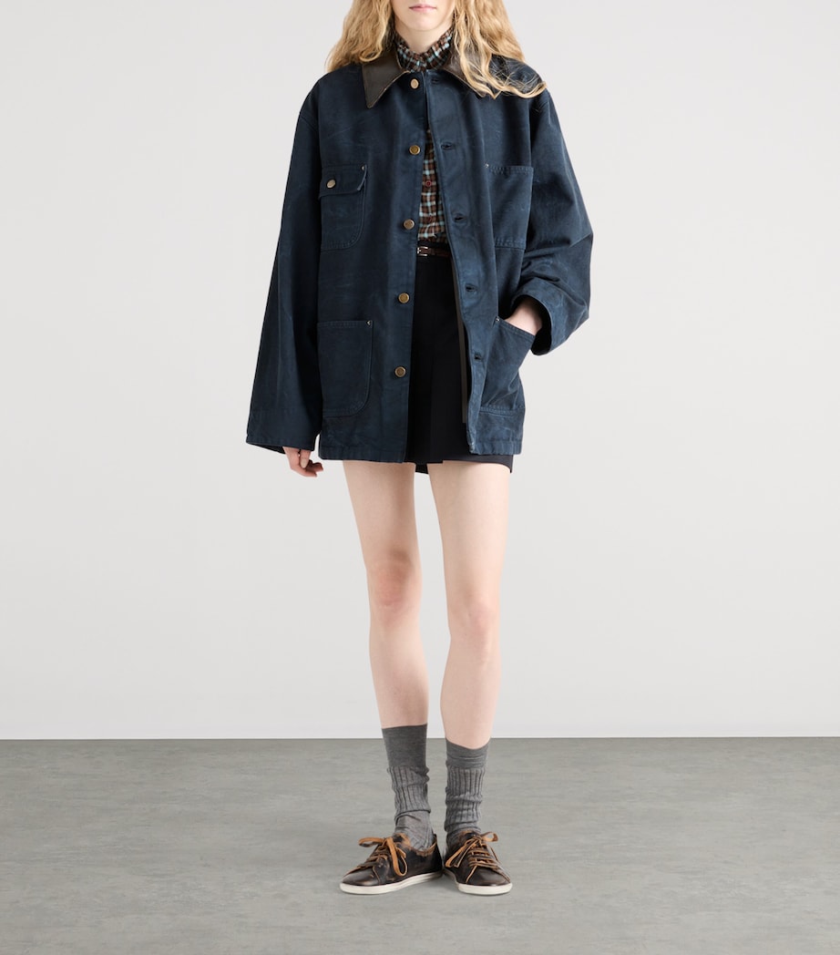 Canvas Oversized Jacket F0008 Image 2