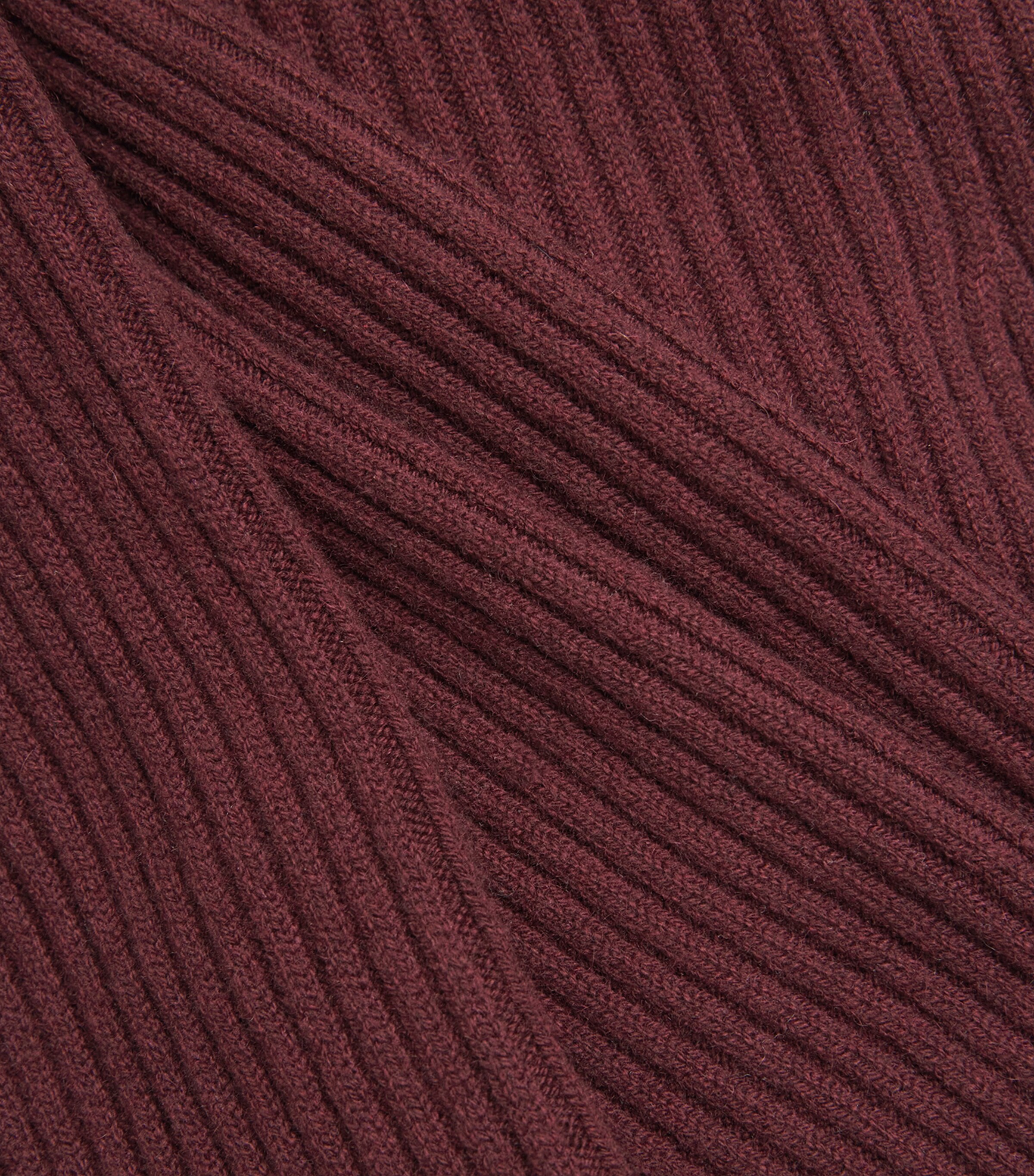 Wool-Blend Rib-Knit Leggings CHERRY Image 5