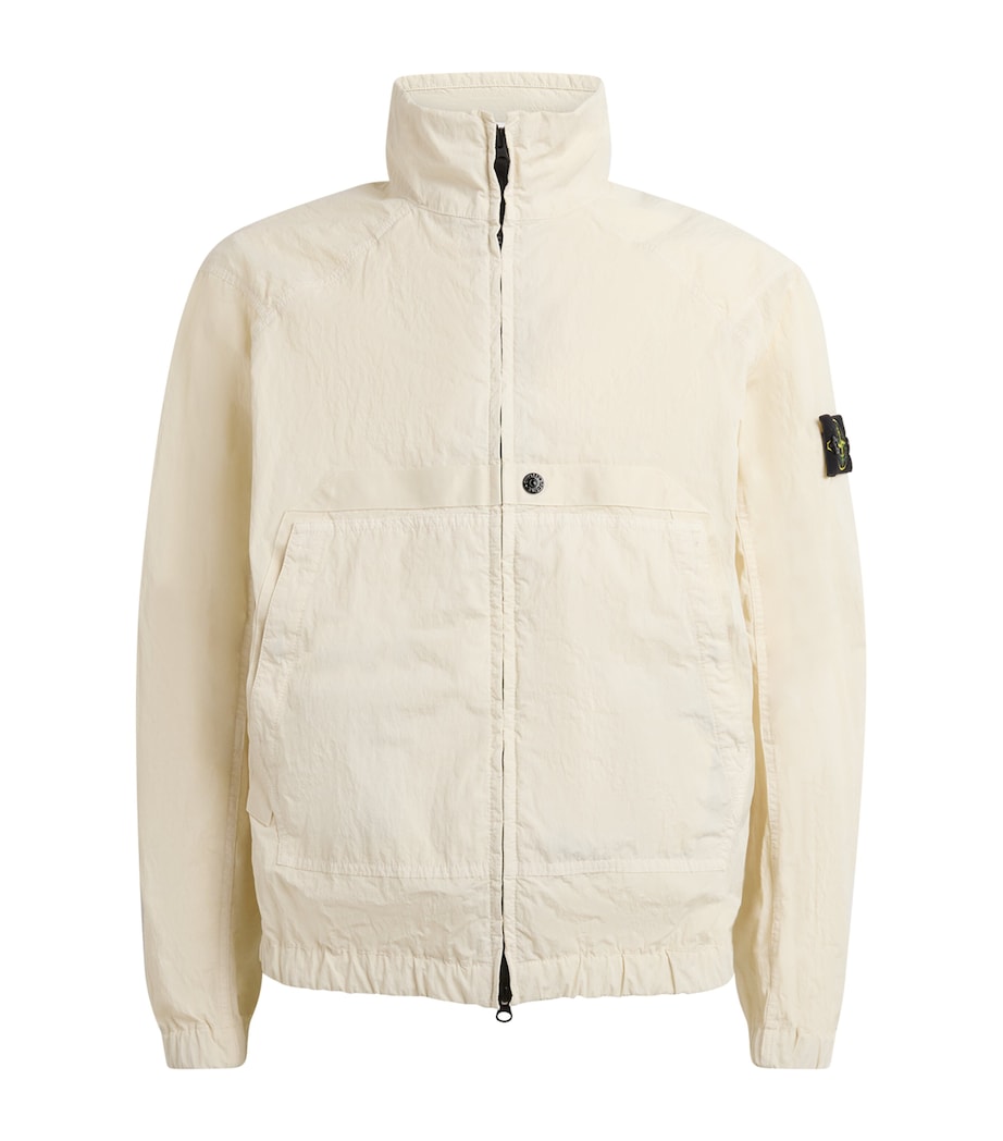 Stone Island Mens Warp Nylon Ribbed Jacket Image 1