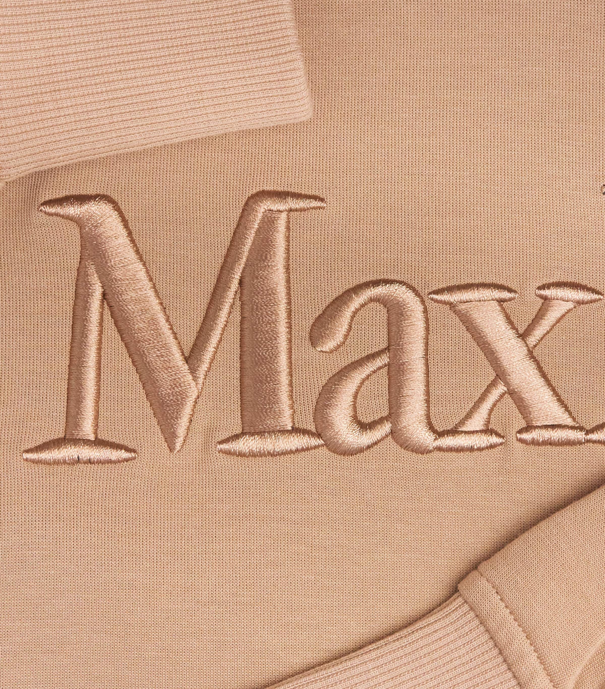 Cotton-Blend Logo Hoodie CAMEL Image 5