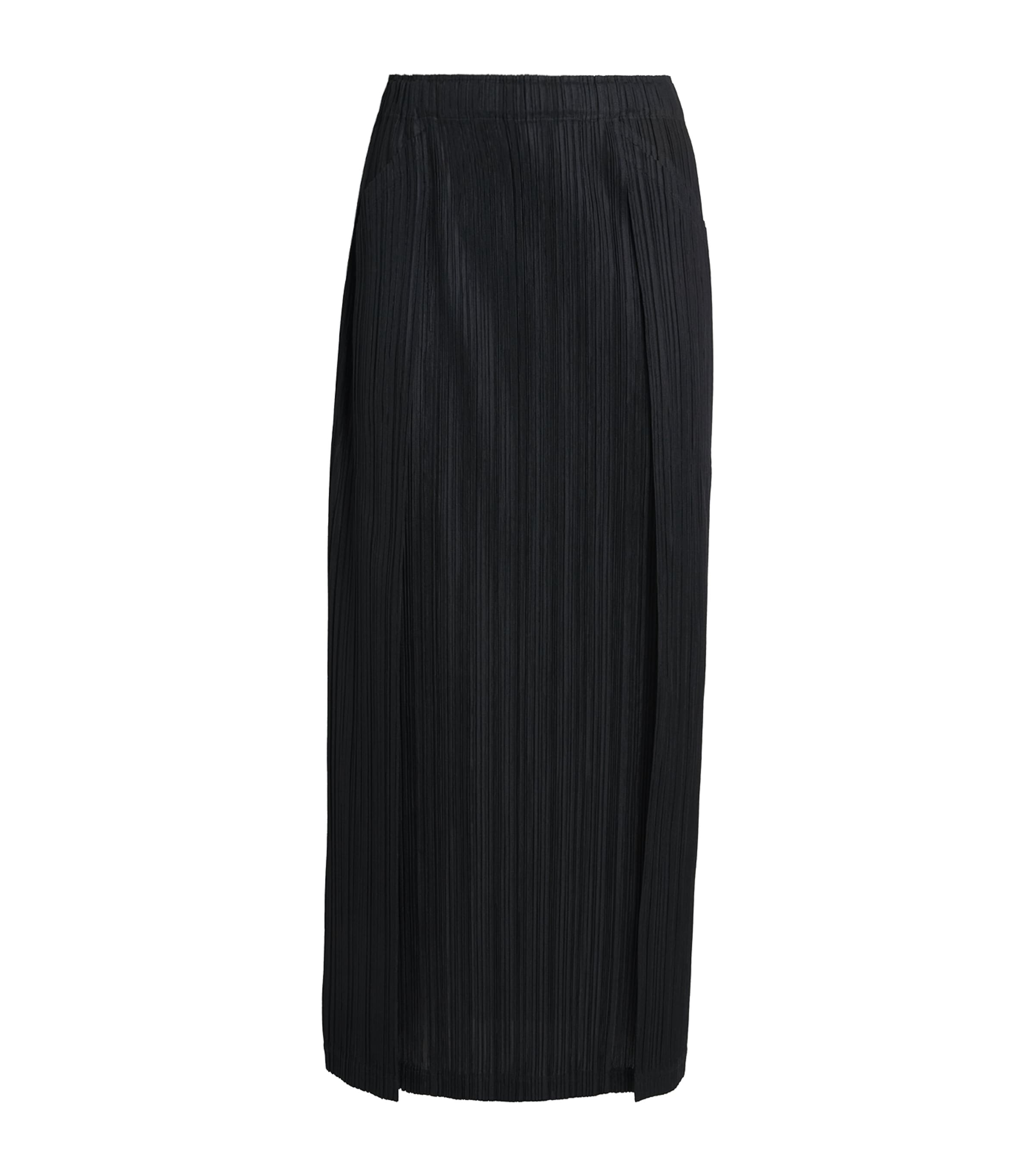 Pleats Please Issey Miyake Black Thicker Bottoms 1 Skirt | Harrods US