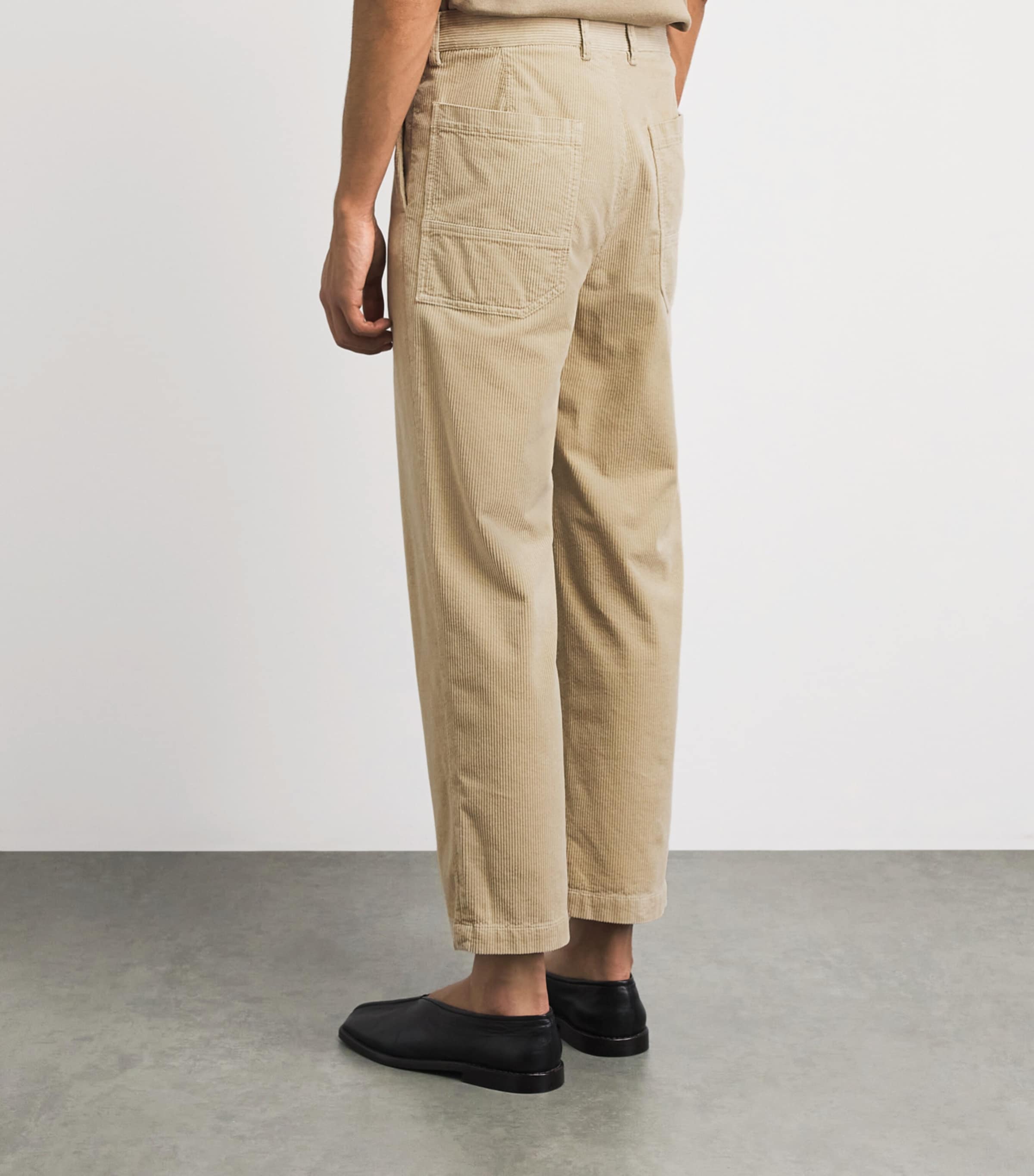 Barena Mens Corduroy Straight Trousers Sasso Image 4