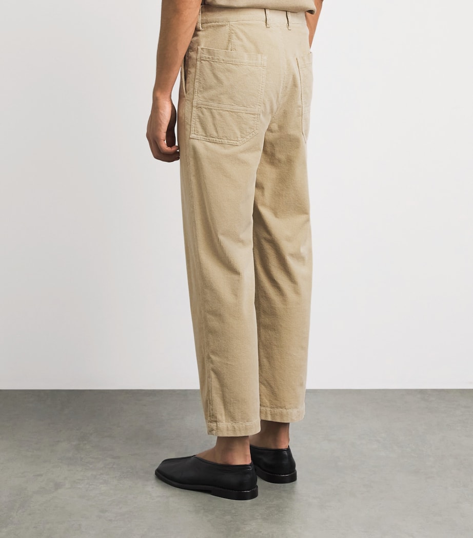 Barena Mens Corduroy Straight Trousers Sasso Image 4