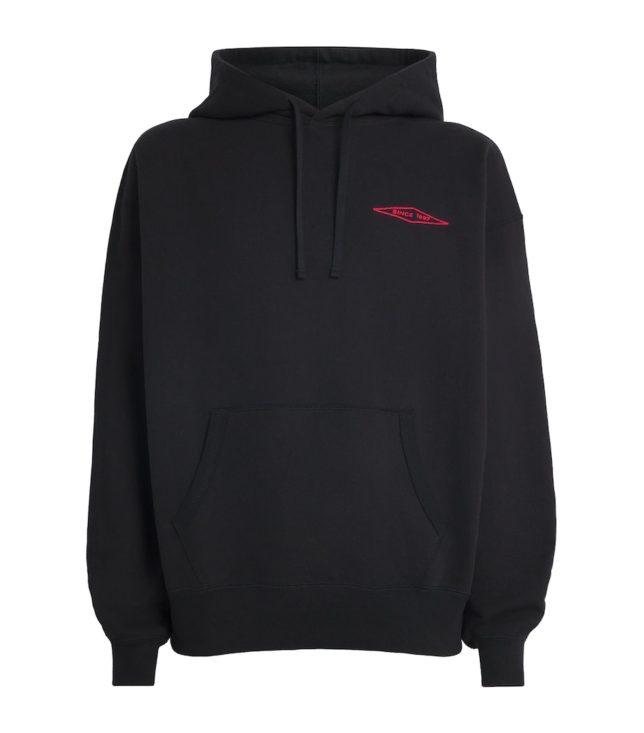 x Filson Oversized Hoodie BLACK X RED Image 1