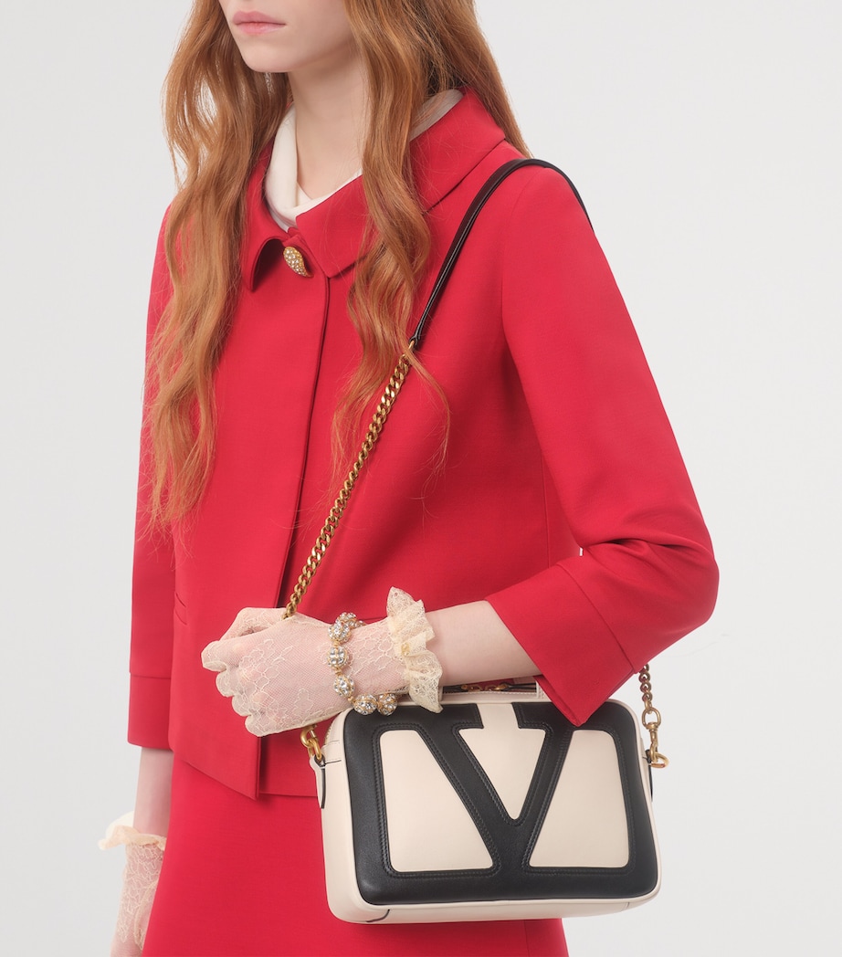 Wool-Silk Embellished Jacket R9M Image 7