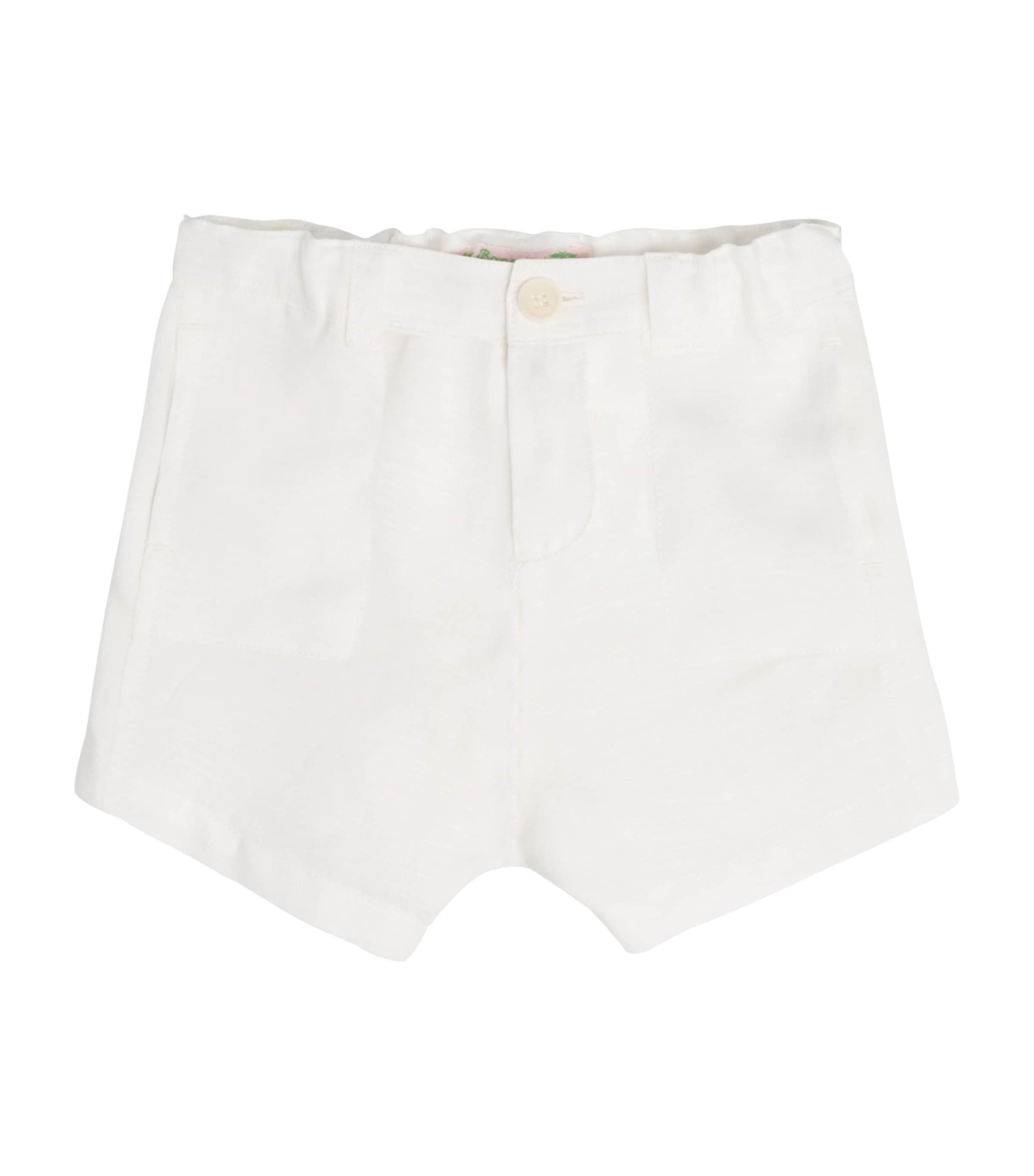 Linen Shorts (6-12 Months) BLANC LAIT Image 1