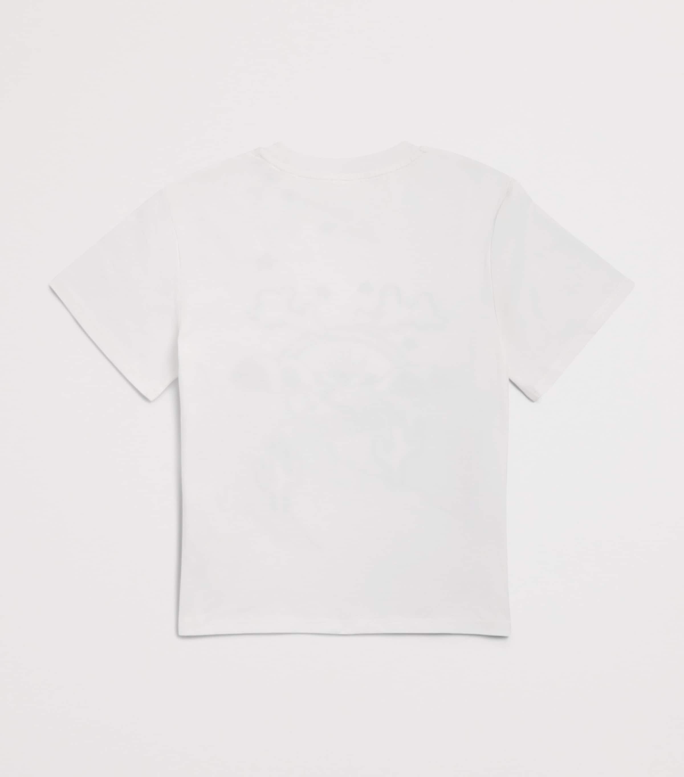 Stella McCartney Kids Cotton Printed T-Shirt (3-14 Years) White Image 2