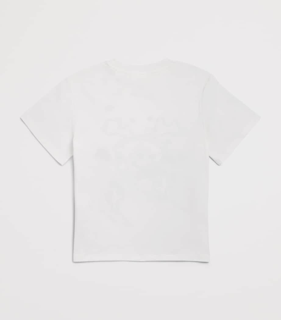 Stella McCartney Kids Cotton Printed T-Shirt (3-14 Years) White Image 2