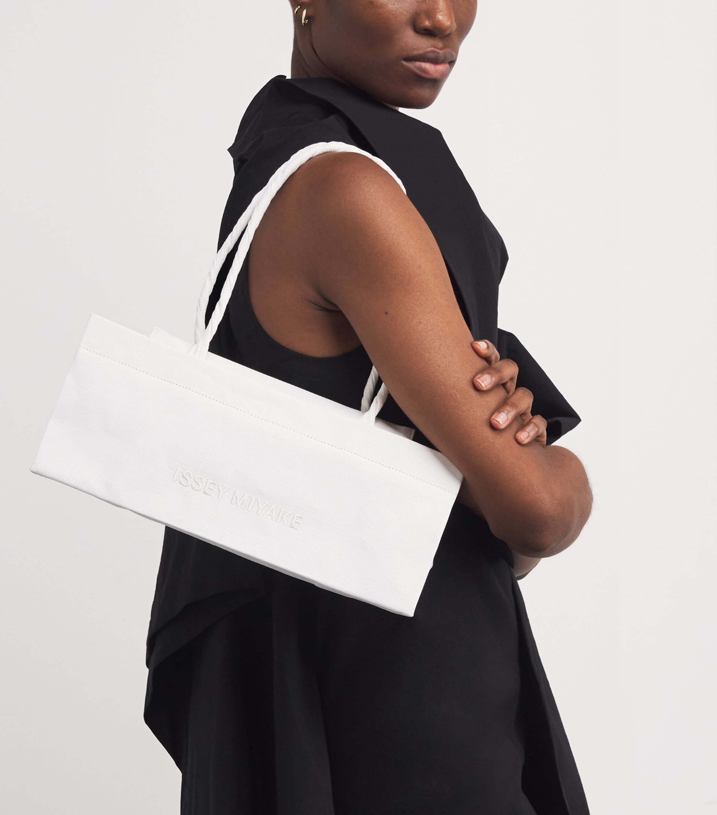 Paper Bag Shoulder Bag WHITE Image 2