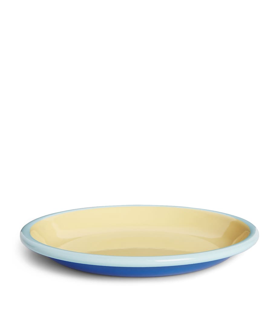 Enamel Plate (18cm) BLUE Image 1