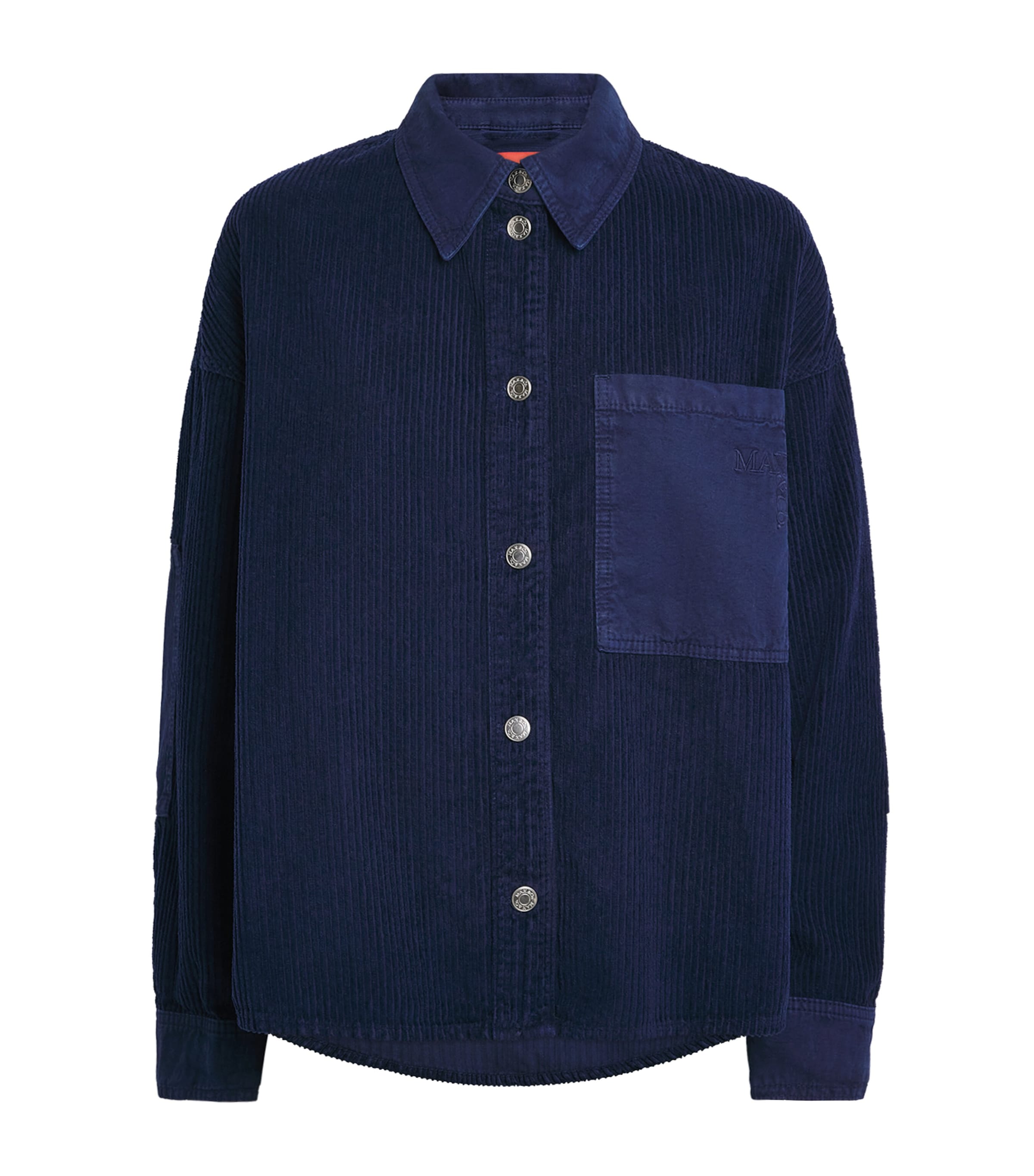 Max & Co Corduroy Jacket In Blue