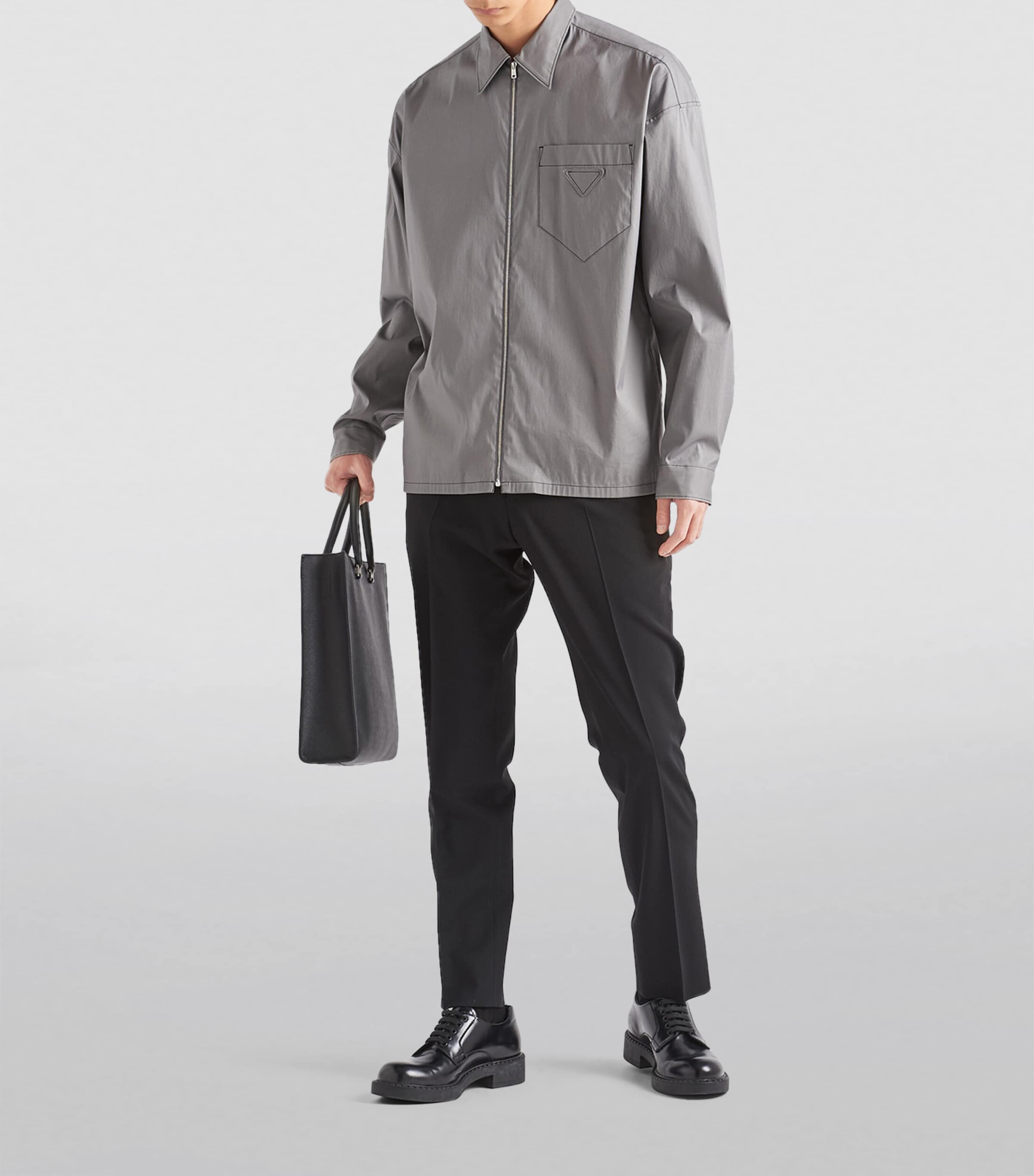 Wool-Blend Trousers F0002 Image 2