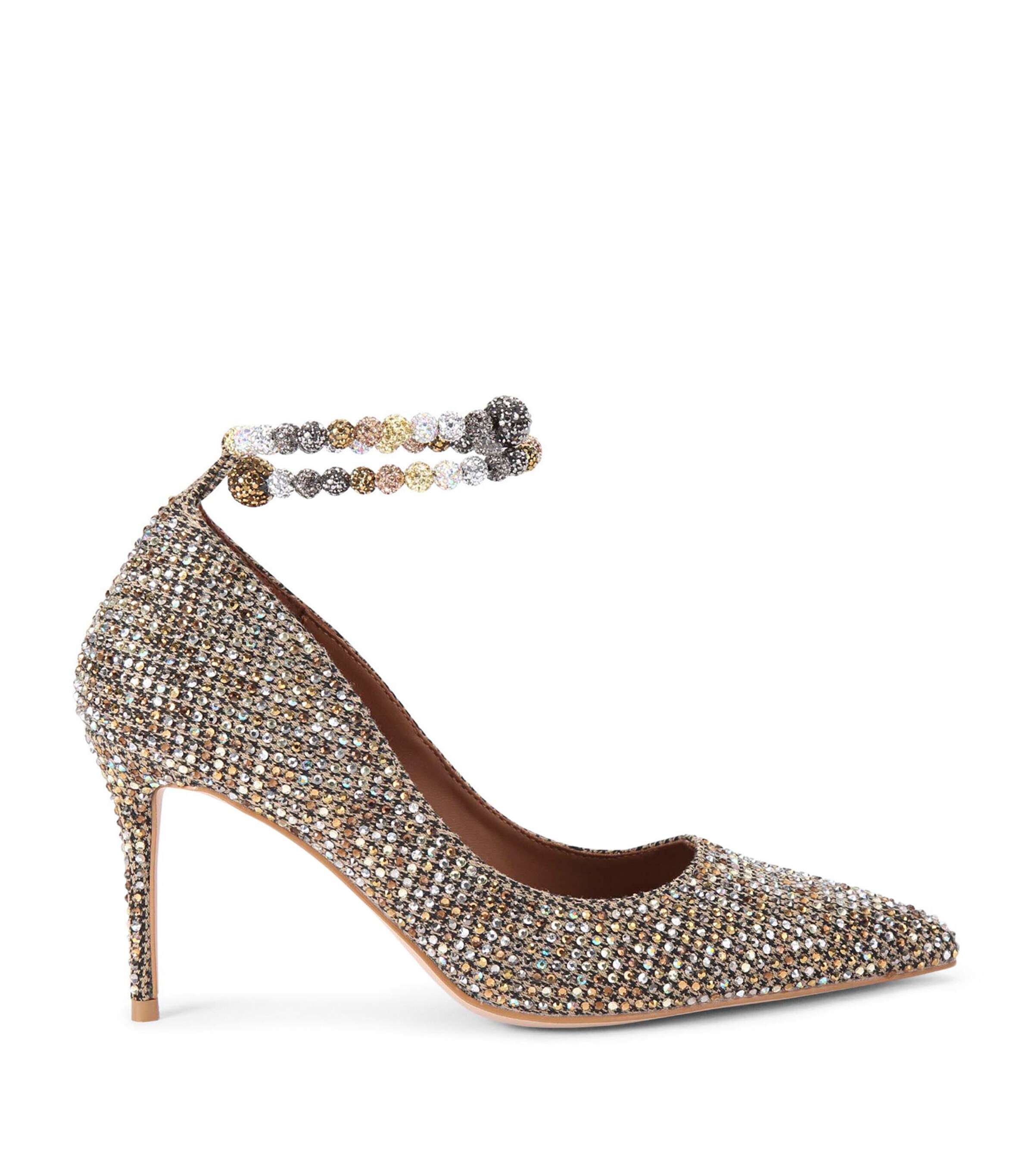 Kurt Geiger London Embellished Belgravia Jewel Pumps Beige Comb Image 1