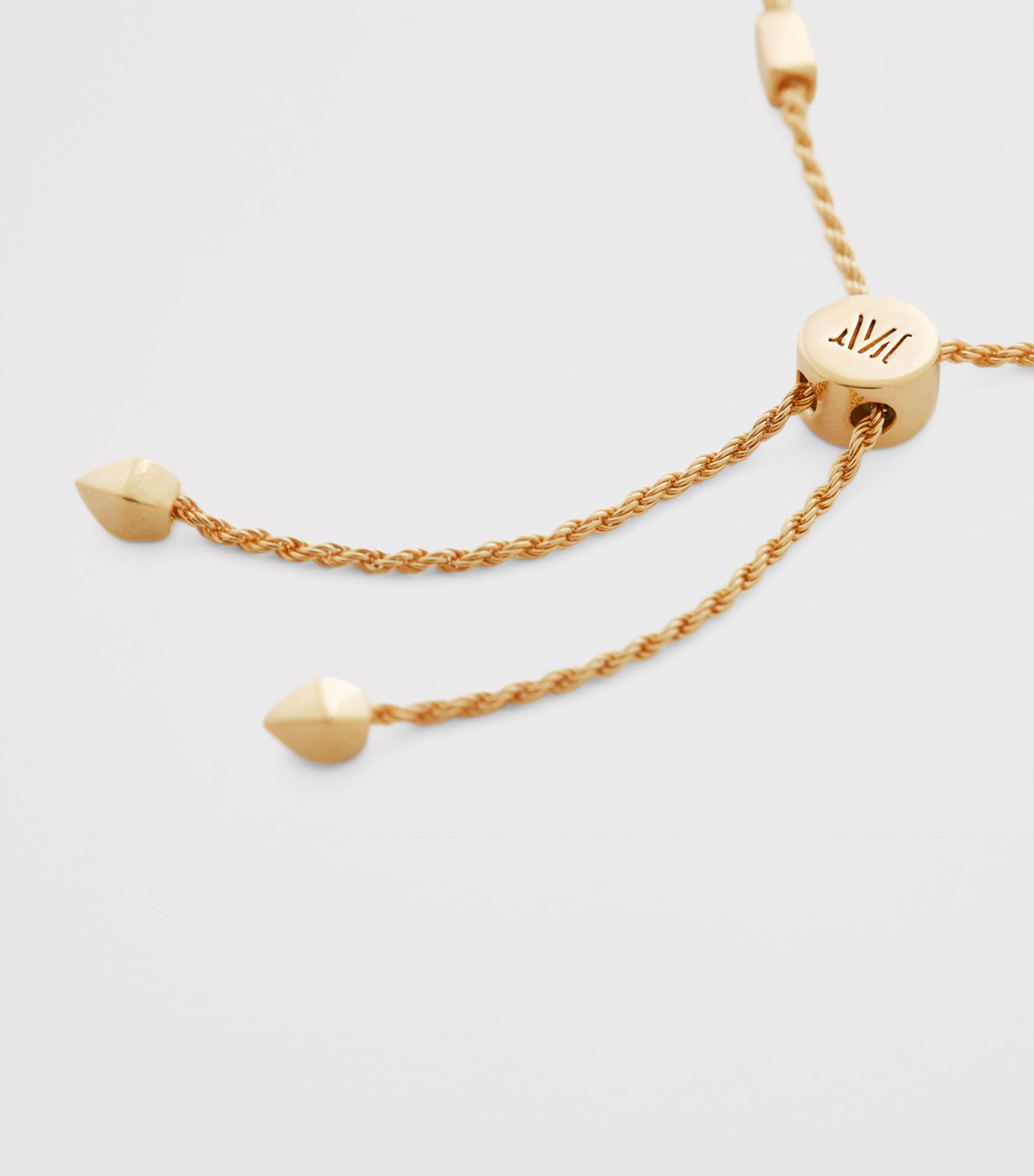 Gold Vermeil Corda Chain Friendship Bracelet 18K GOLD VERMEIL Image 3