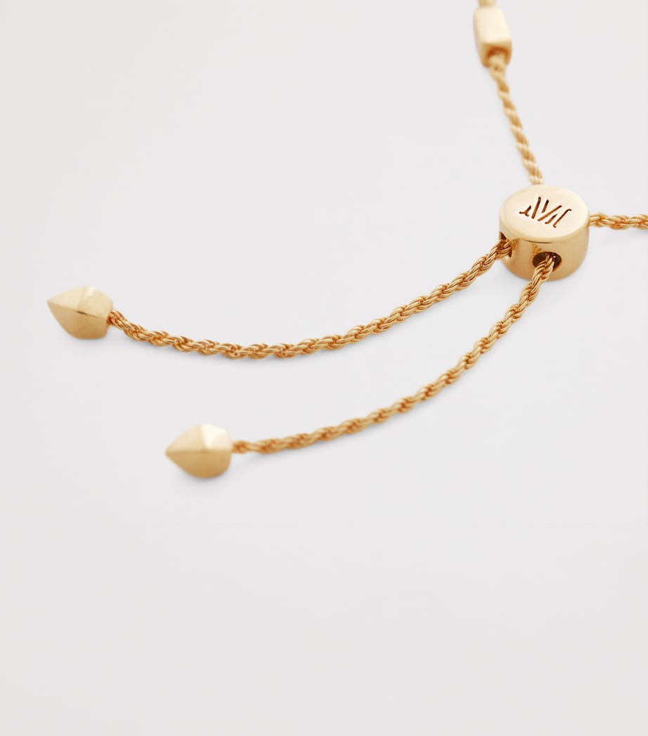 Gold Vermeil Corda Chain Friendship Bracelet 18K GOLD VERMEIL Image 3