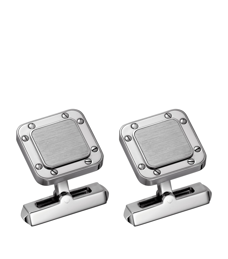 Santos De Cartier Cufflinks STERLING SILVER Image 1