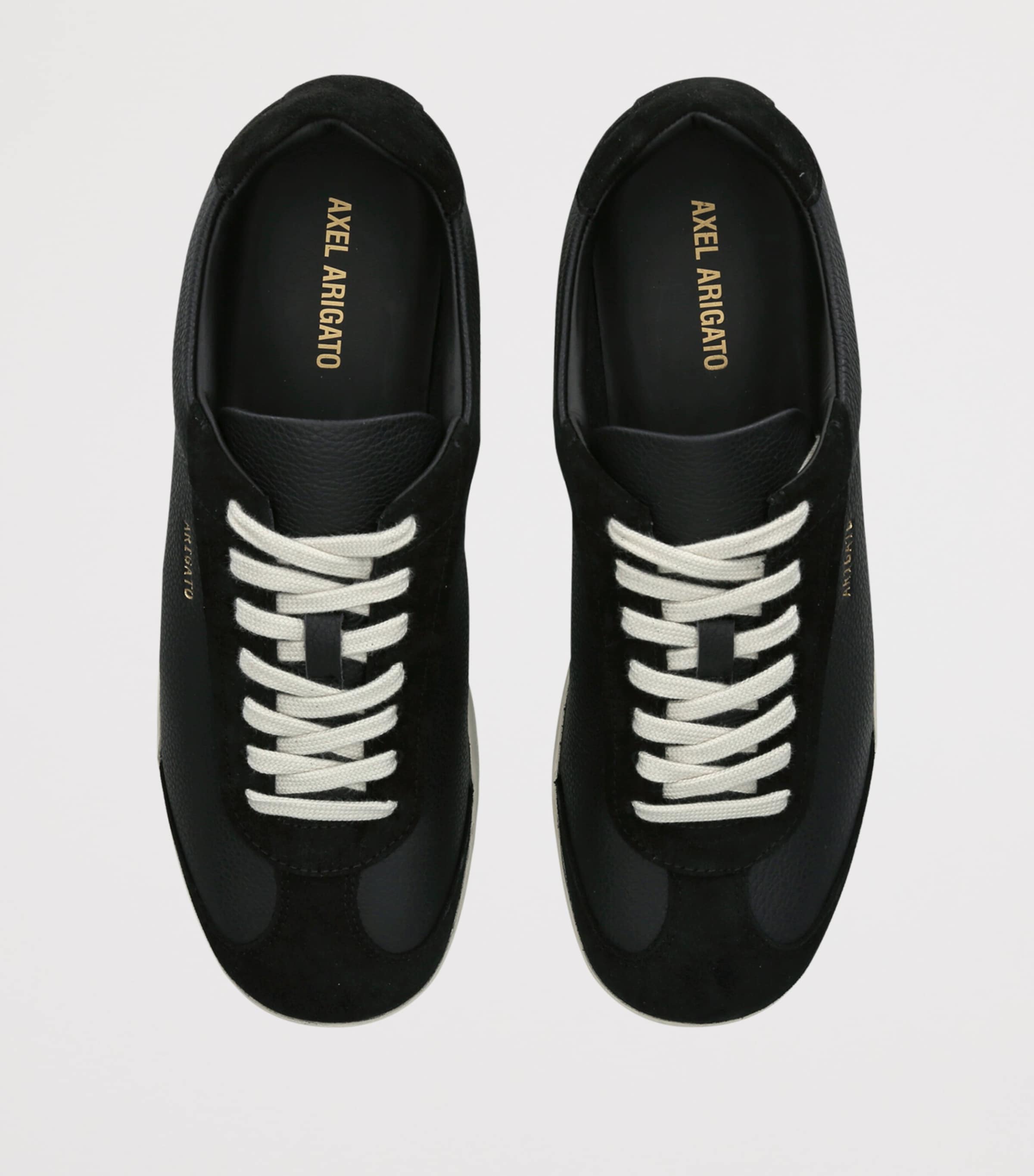 Axel Arigato Leather Zane Sneakers Blk/white Image 4