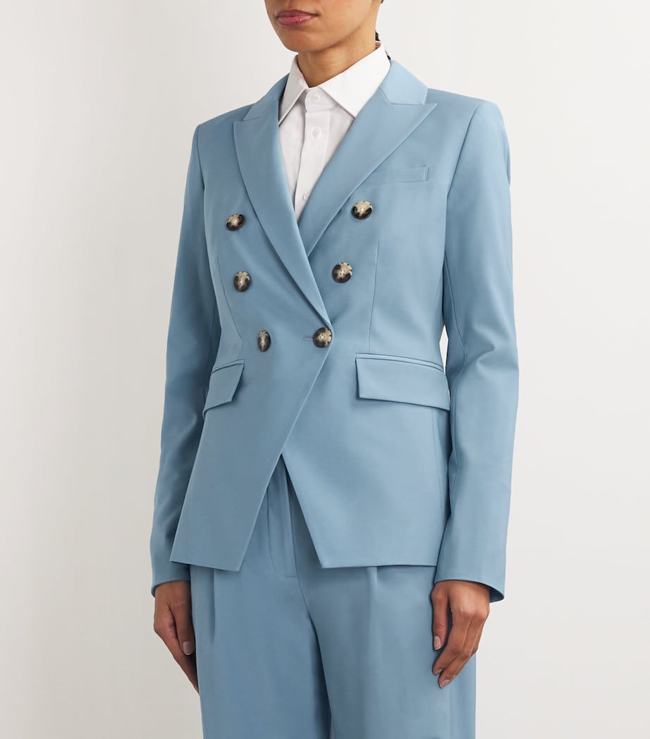 Wool-Blend Miller Dickey Blazer SEA GLASS Image 3