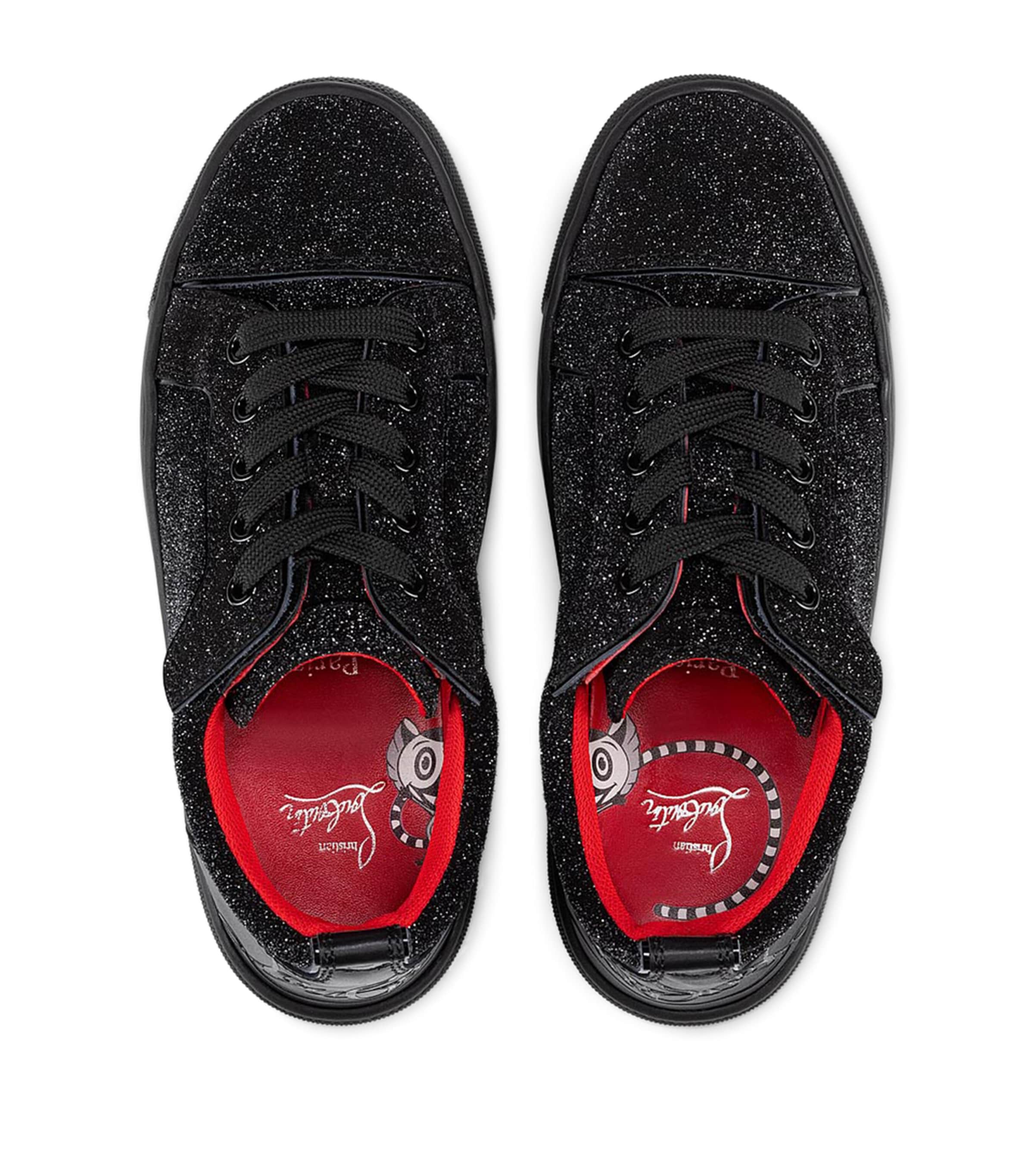 Funnyto Glitter Low-Top Sneakers BK01 Image 3