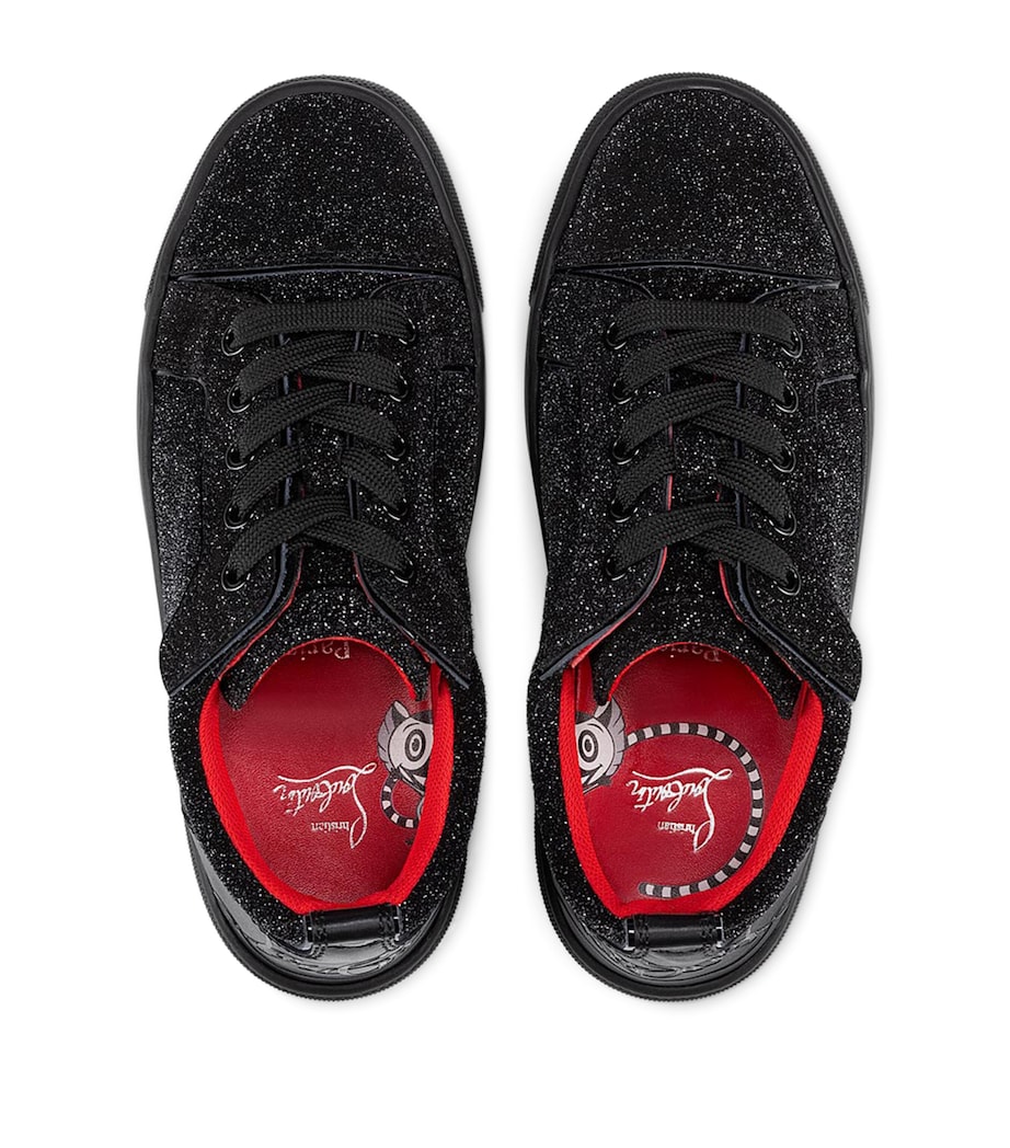 Funnyto Glitter Low-Top Sneakers BK01 Image 3