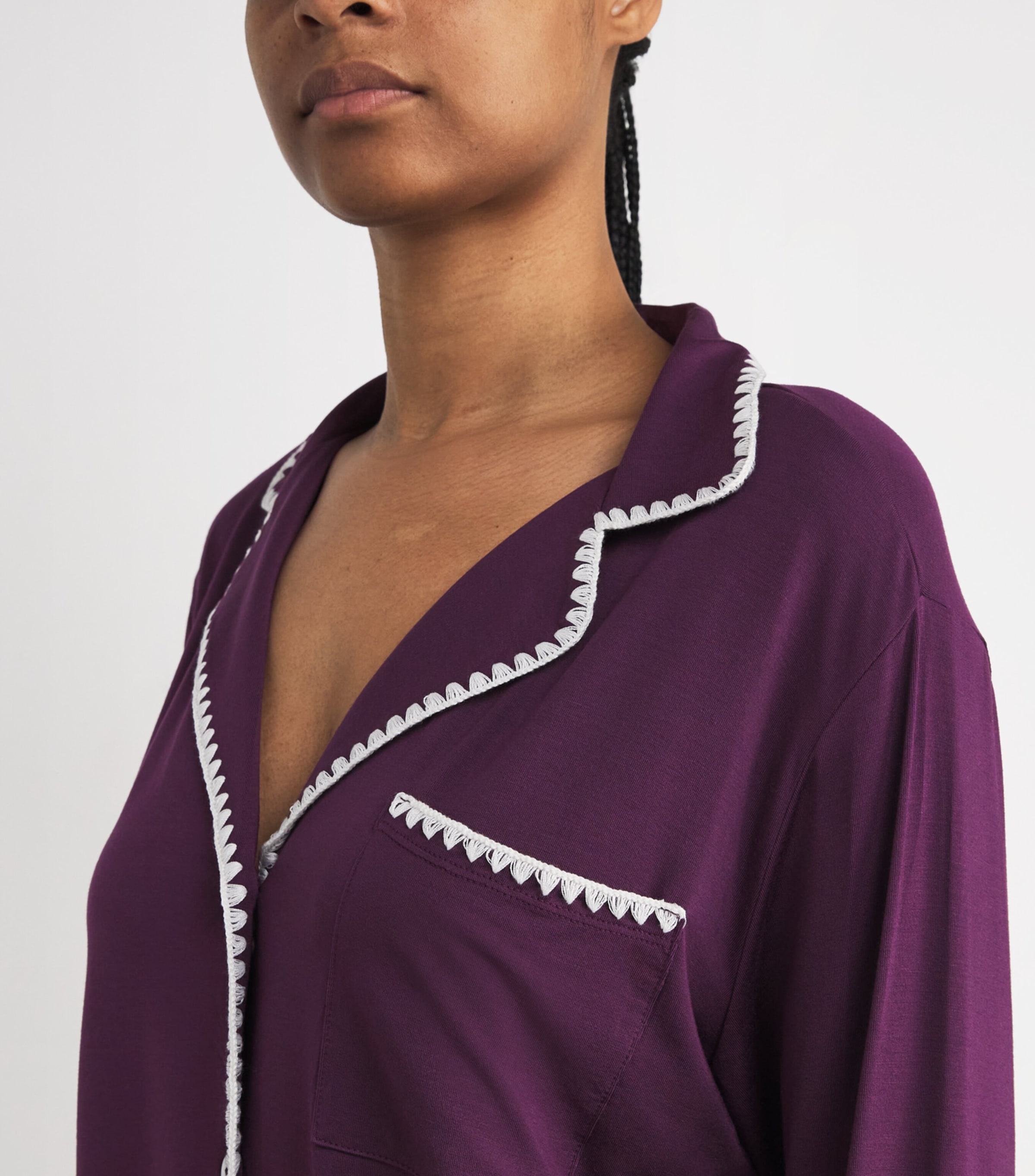 Modal Long-Sleeve Frida Pyjama Set PLIVV Image 4