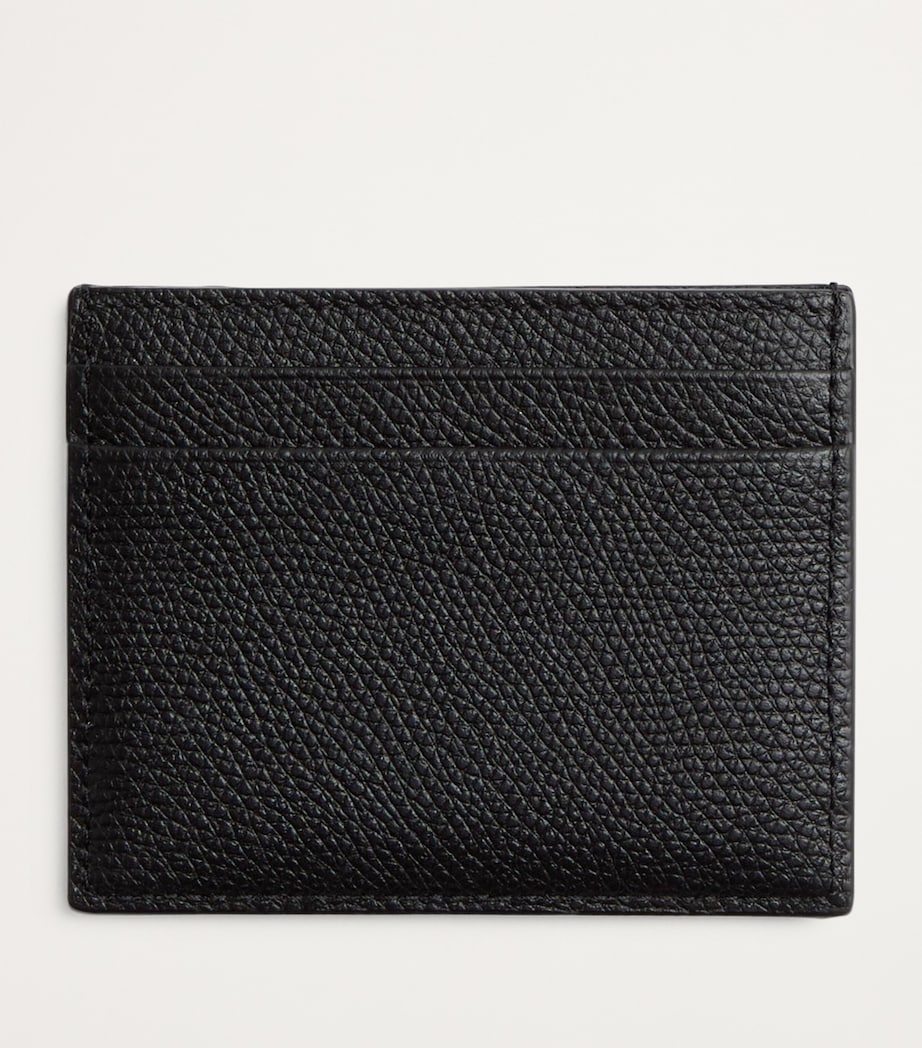 Valentino Garavani Leather VLogo Card Holder Image 3