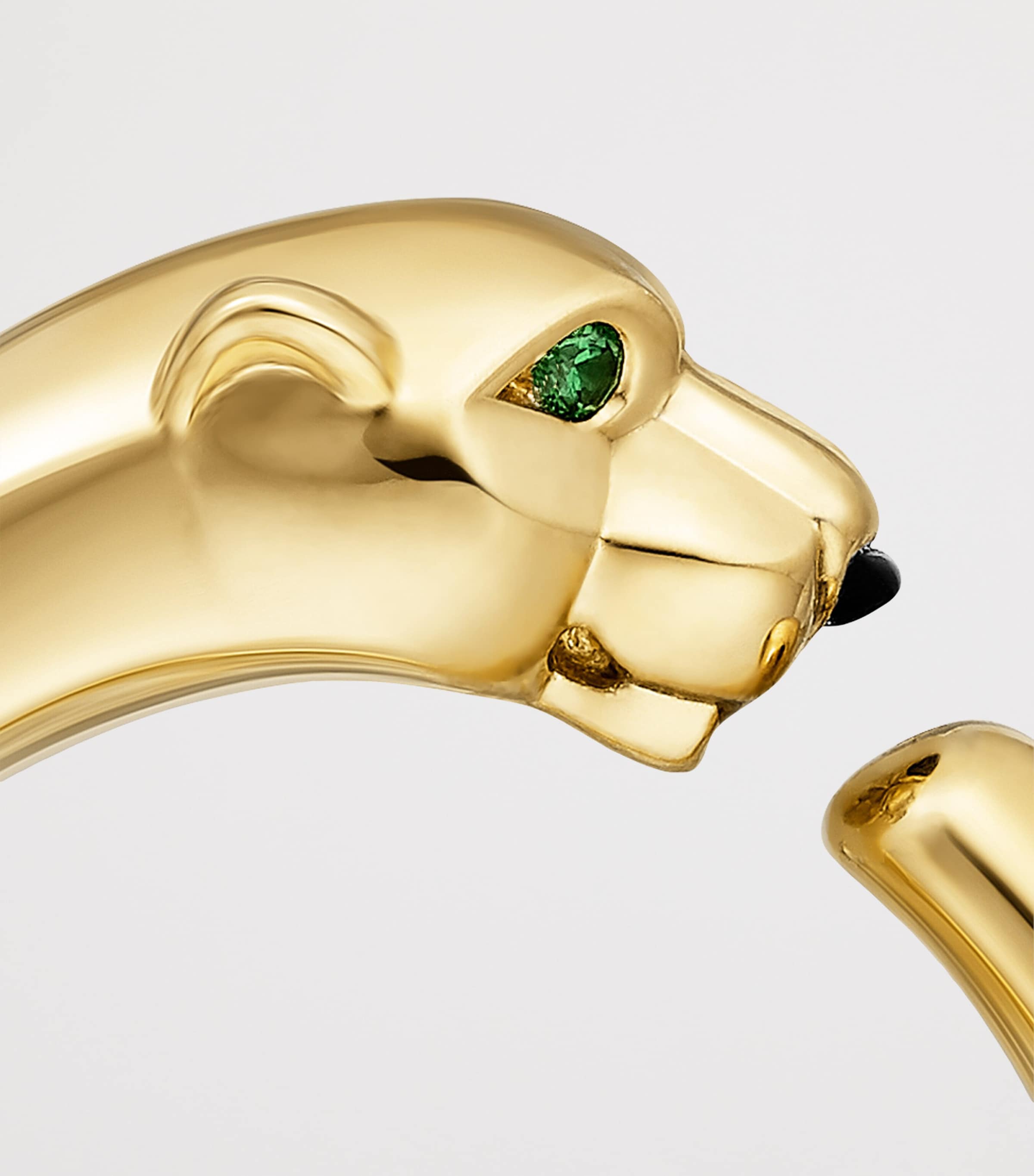 Cartier Yellow Gold, Onyx and Tsavorite Garnet Panthère de Cartier Ring Yellow Gold Image 8