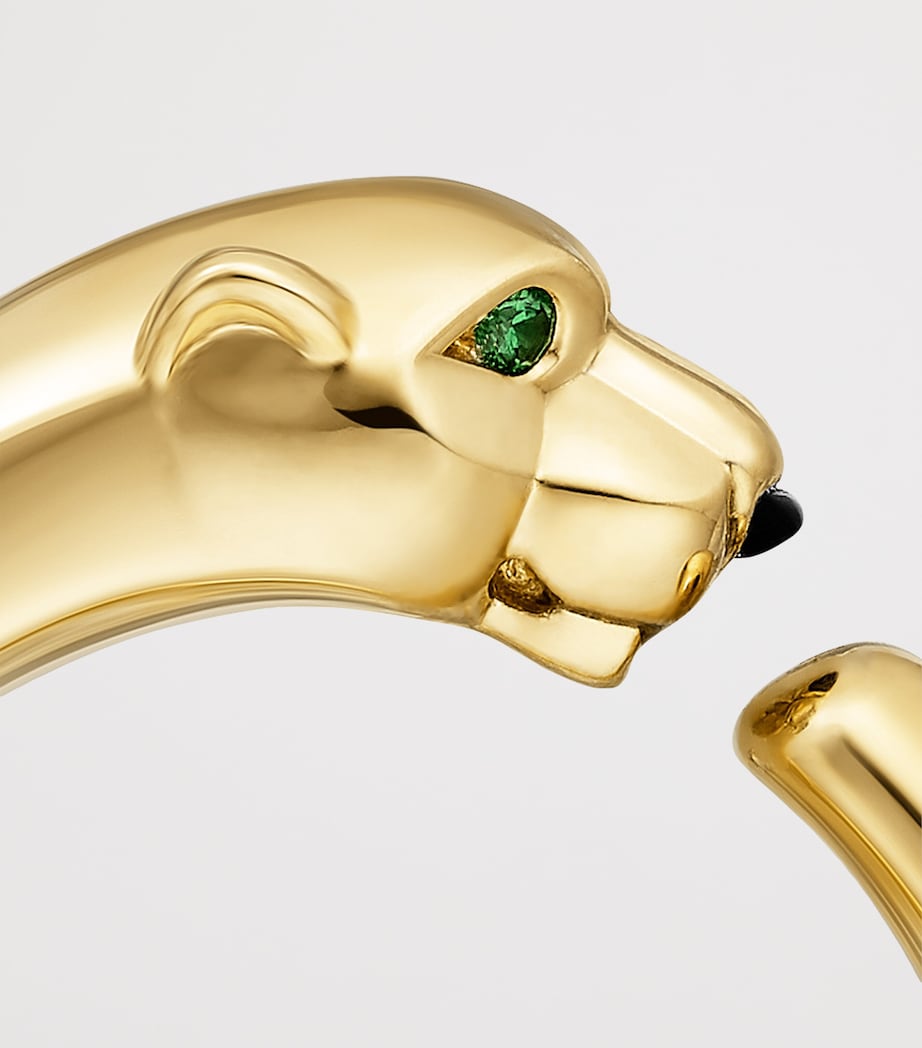 Cartier Yellow Gold, Onyx and Tsavorite Garnet Panthère de Cartier Ring Yellow Gold Image 8