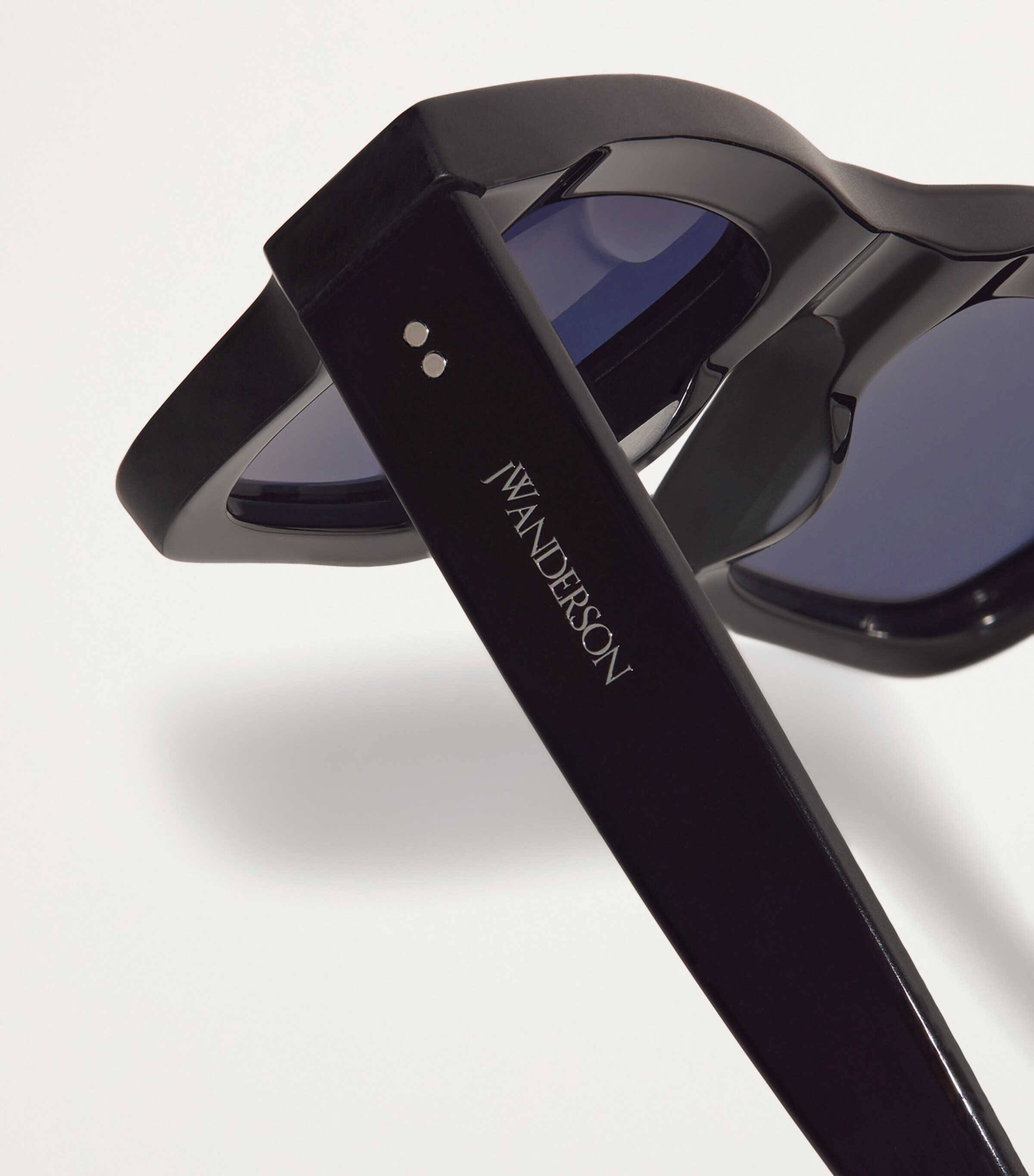 JW Anderson Acetate JWA02 Rectangle Sunglasses | Harrods US