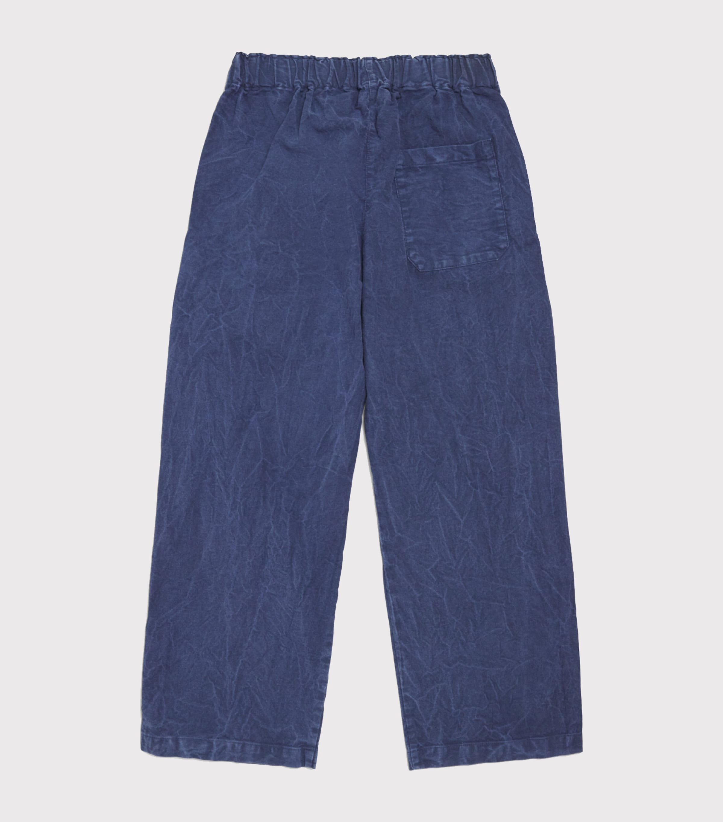 Bobo Choses Cotton Pickles The Dog Trousers (10-11 Years) Navy Blue Image 1