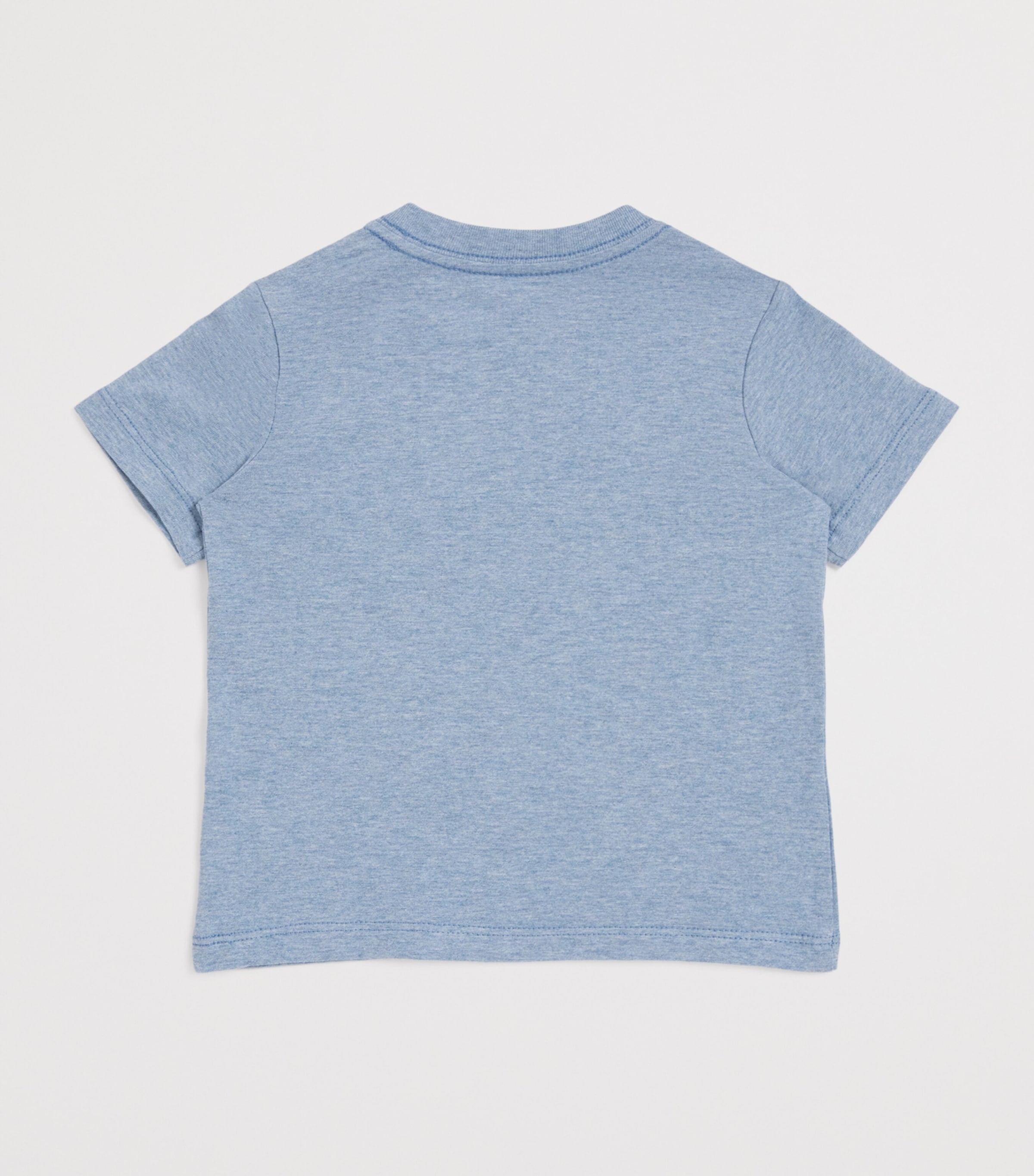 Ralph Lauren Kids Cotton Logo T-Shirt  (3-24 Months) Lt Chm Hth Image 2