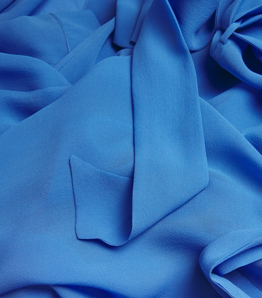 Silk Georgette Cassandra Robe 337/BLUE Image 5