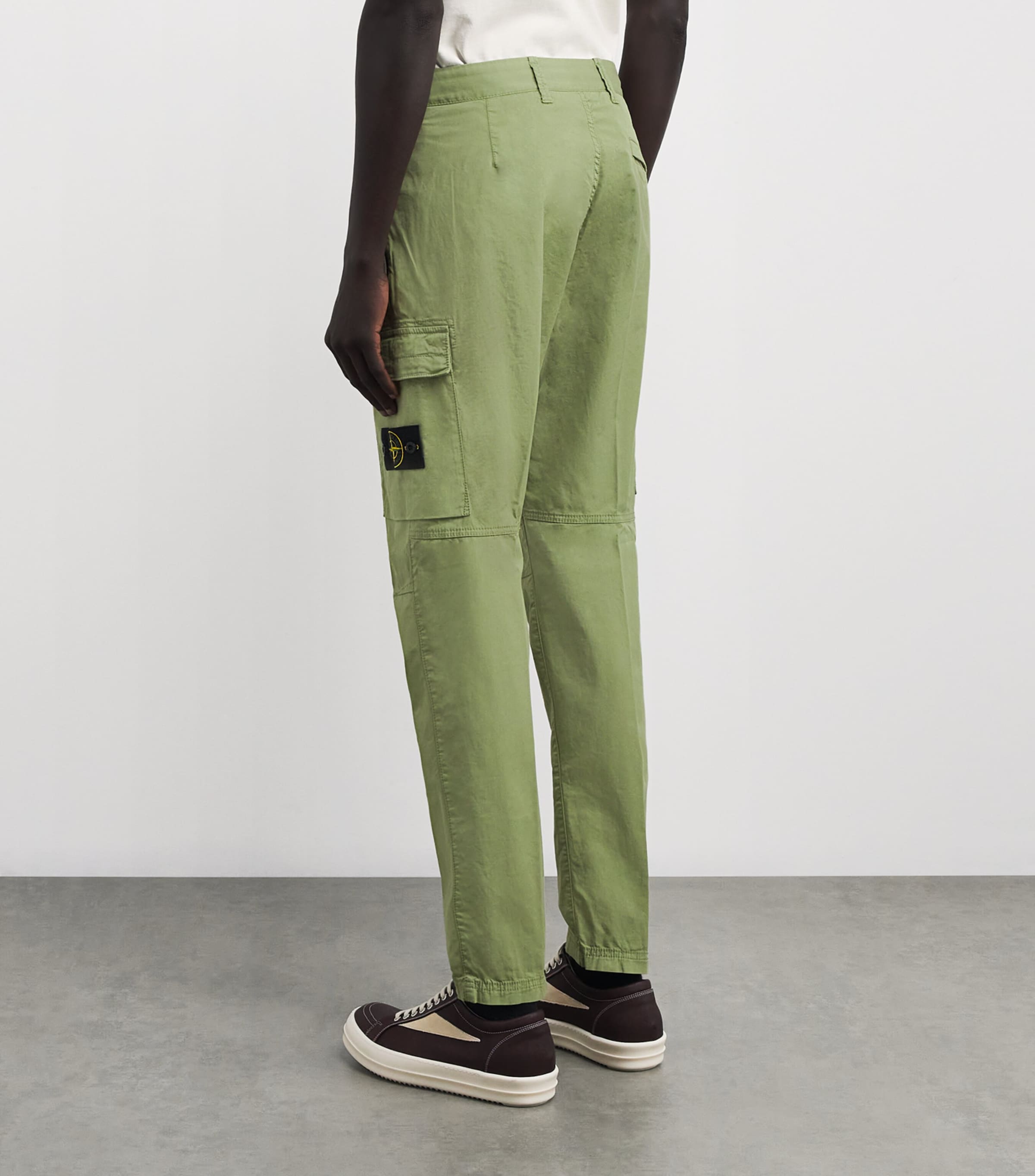 Cotton Cargo Trousers V0055 Image 4