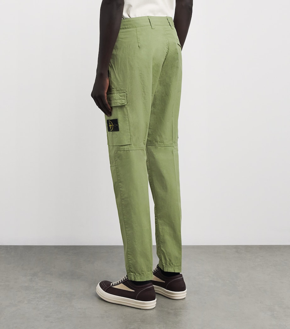 Cotton Cargo Trousers V0055 Image 4
