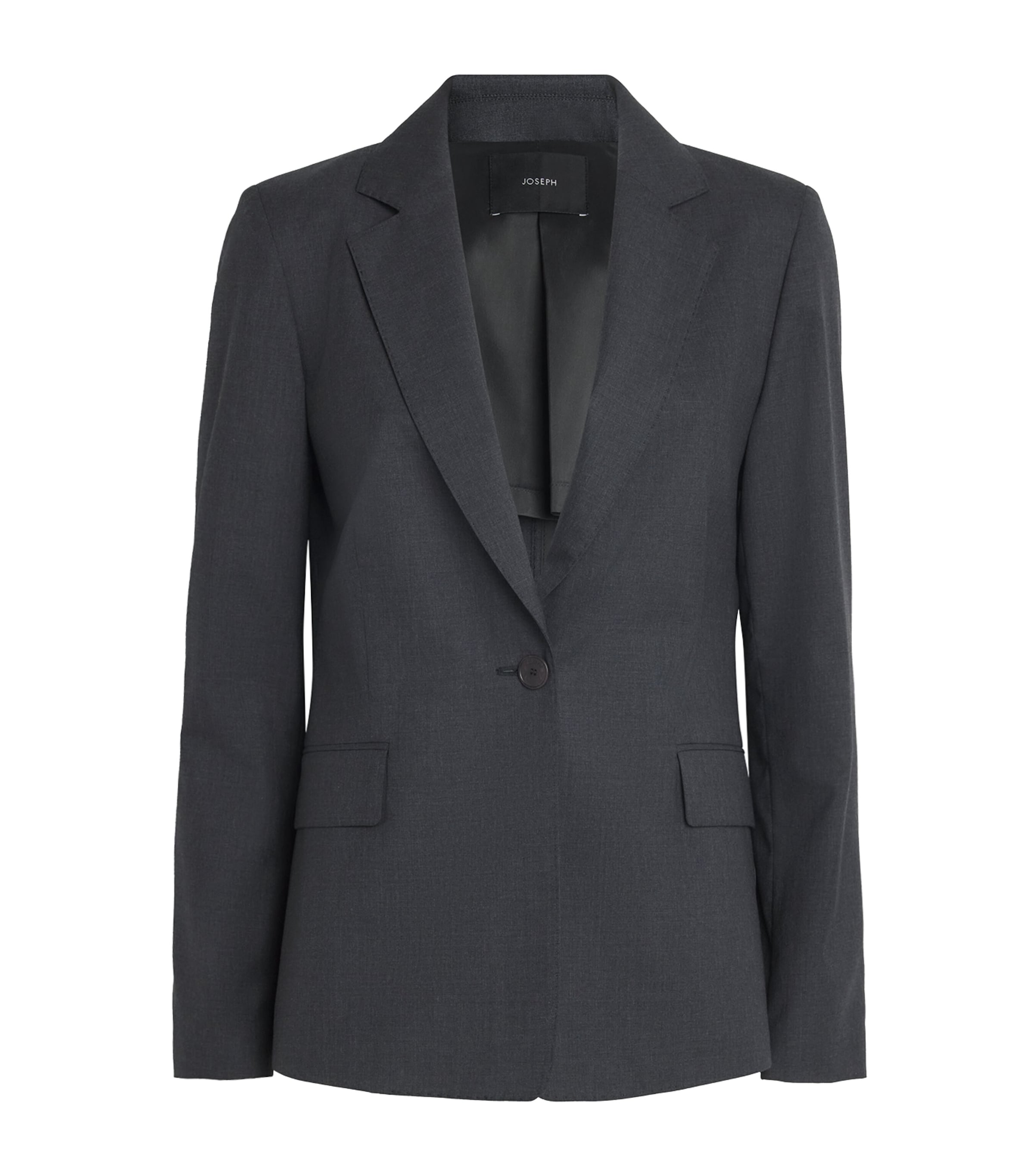 Joseph Virgin Wool Marty Blazer In Gray