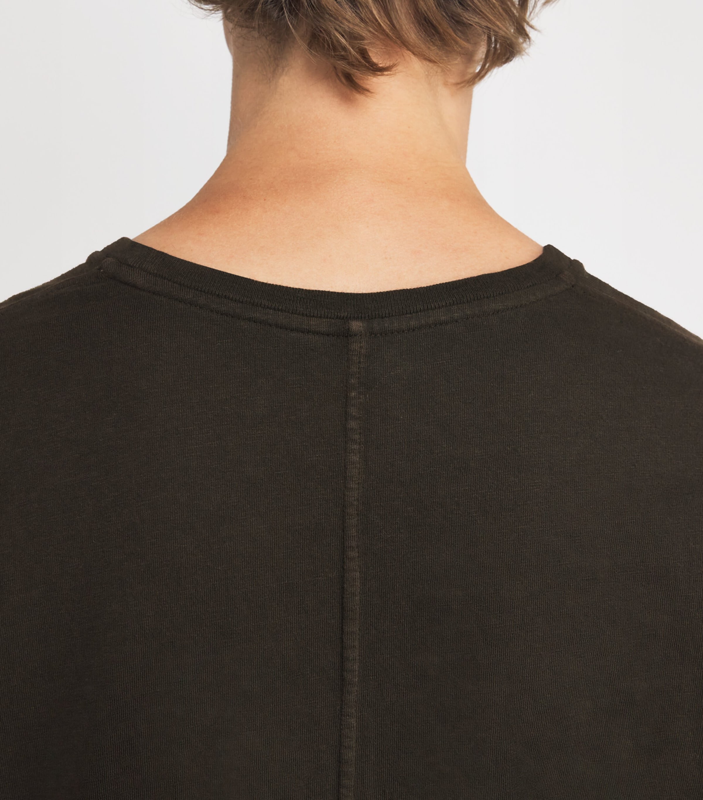 Luke Cotton T-Shirt MUD Image 5