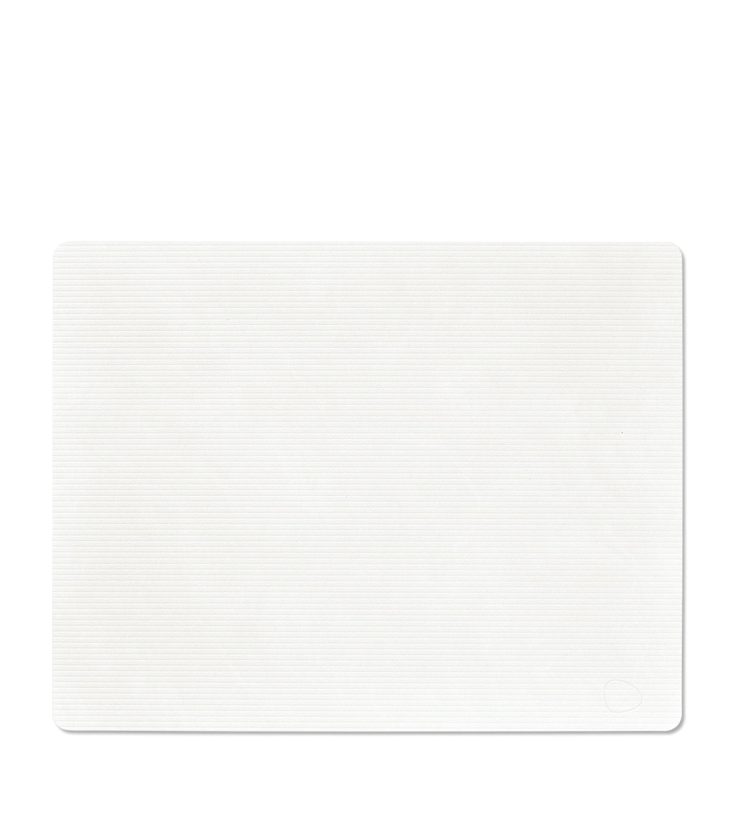 LIND DNA Large Nupo Square Placemats (Set of 4) White Image 2
