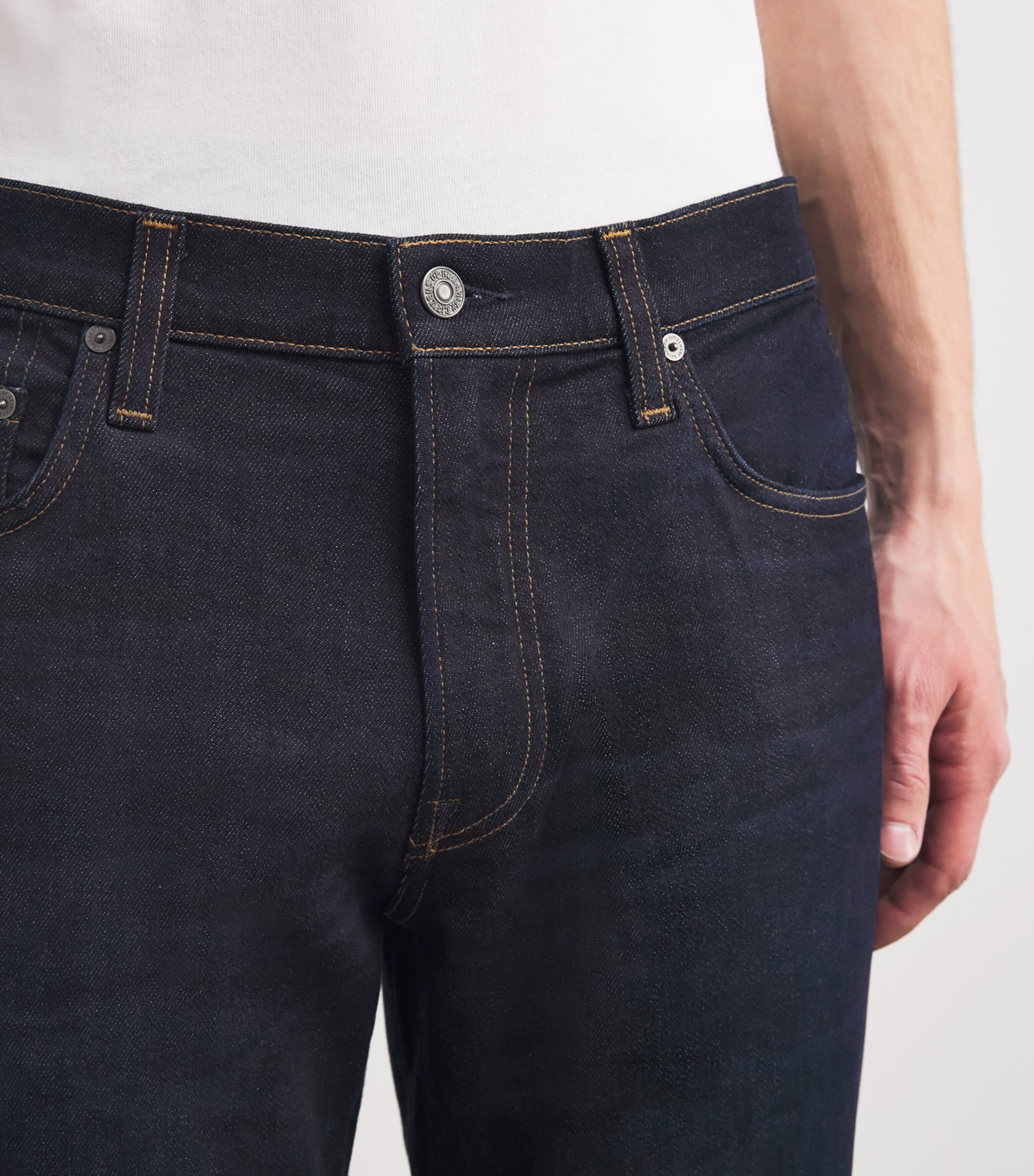 Cotton-Cashmere Gage Jeans FALCON Image 6
