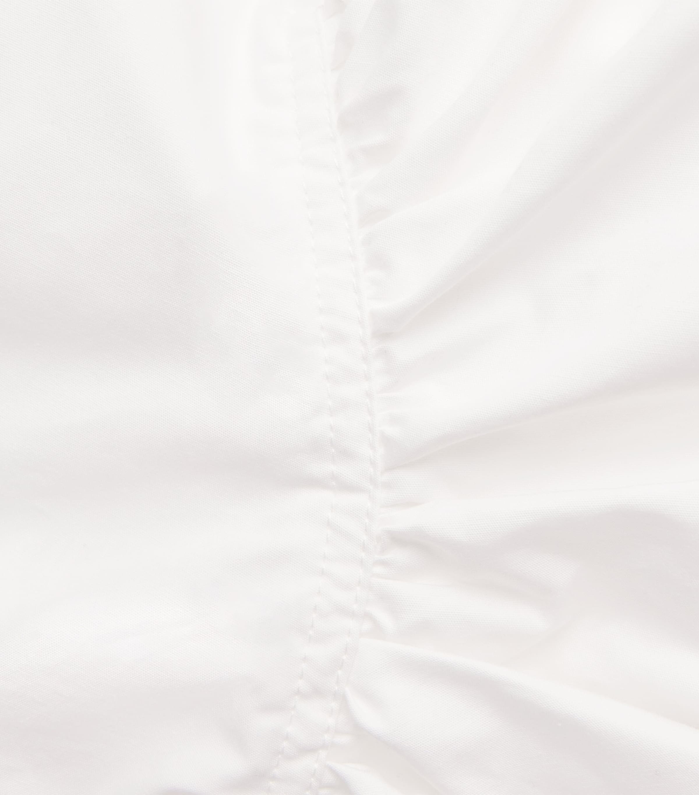 Jacquemus Womens Cotton Flared-Sleeve Paysan Blouse White Image 6
